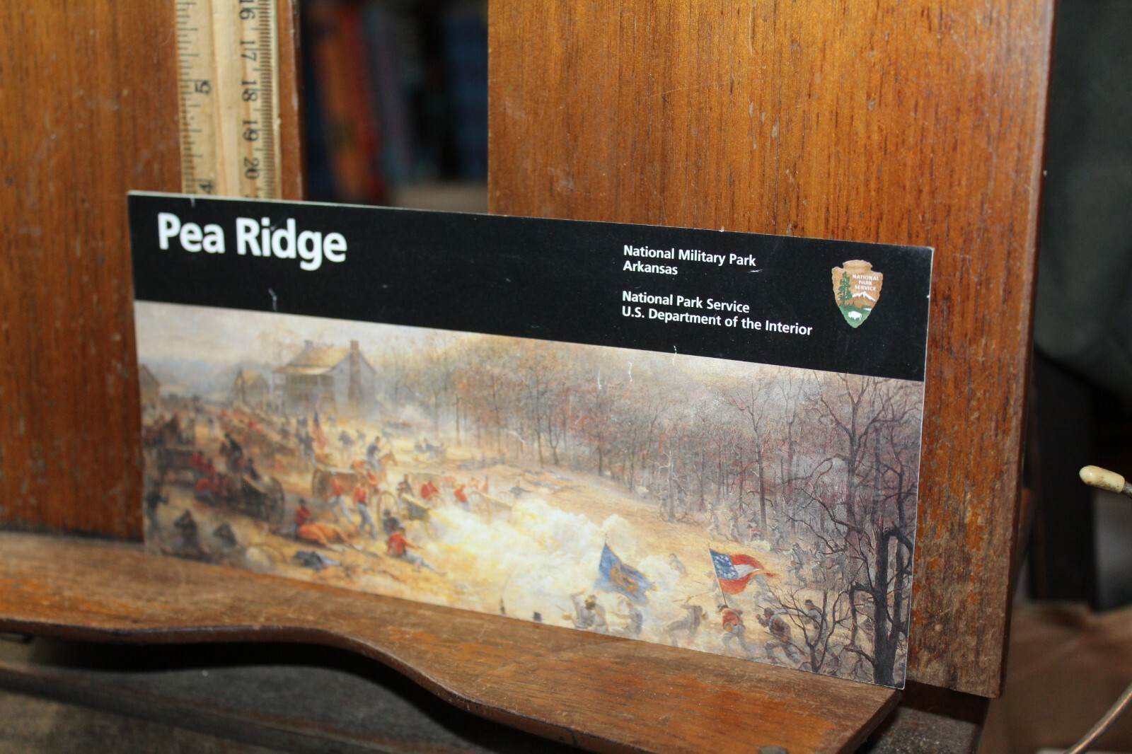 Vintage Travel Brochure US National Parks Pea Ridge