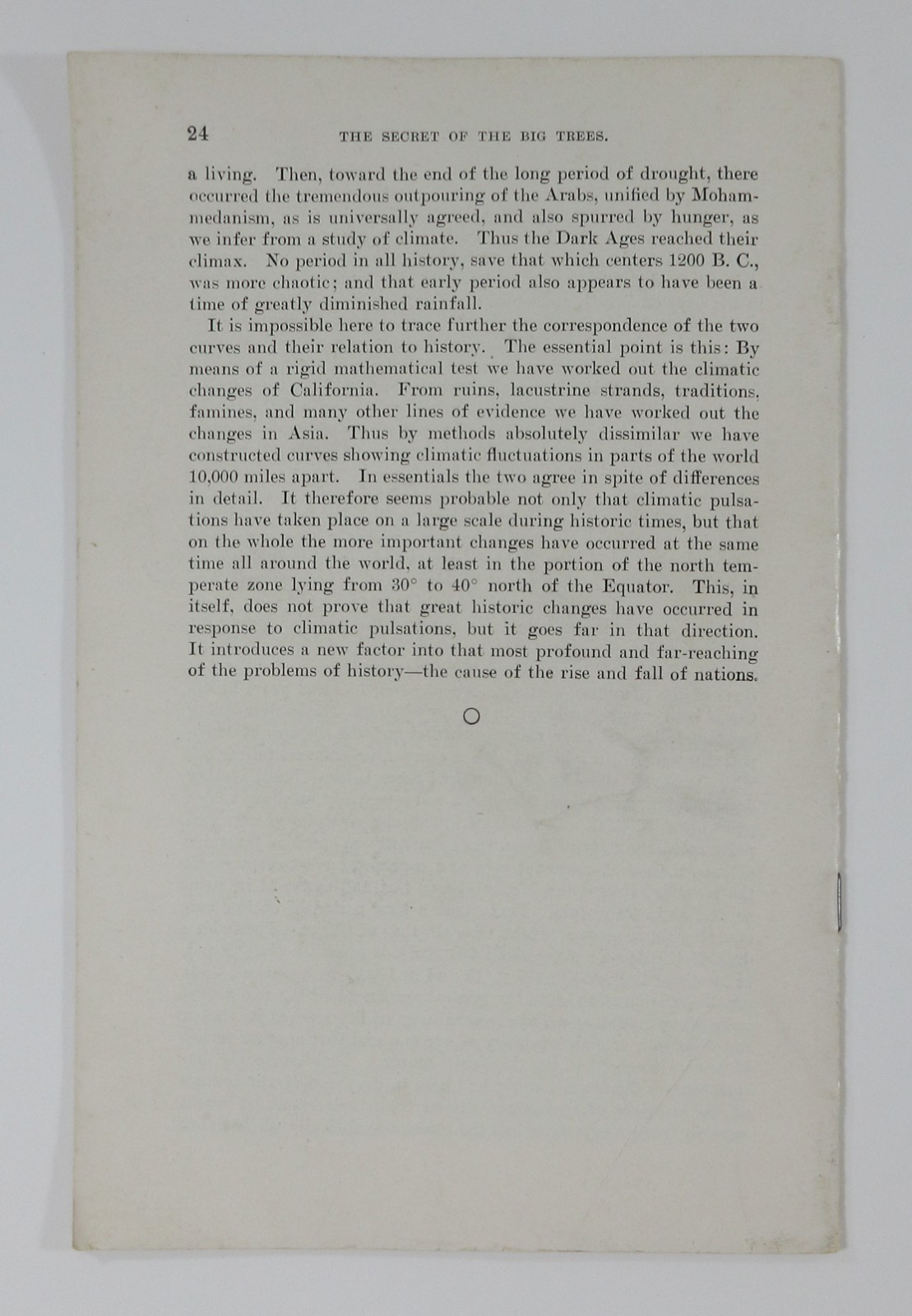 Yosemite Sequoia General Grant National Park Secret Big Trees Booklet DOI 1913