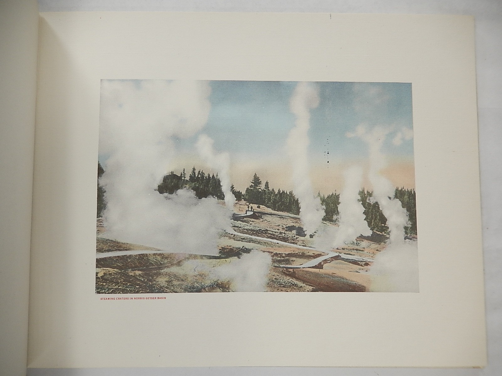 Souvenir Book: Yellowstone National Park by Haynes Inc., circa 1940, 24 13×10 P.