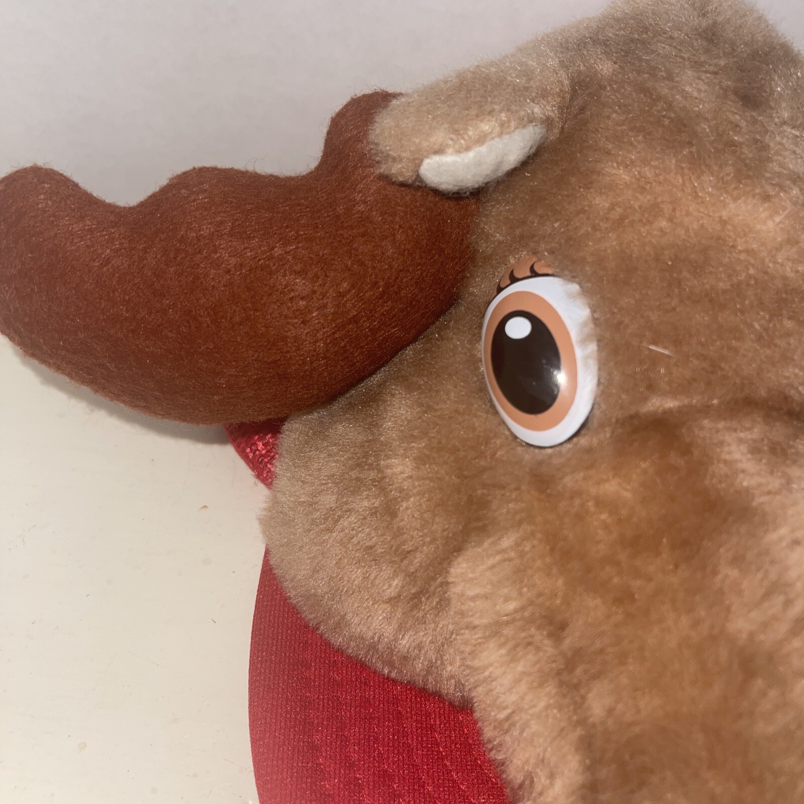 Vintage Hat Dimensional 3D Plush MOOSE REINDEER snapback Hat/Cap 3 West Zoo Mm55