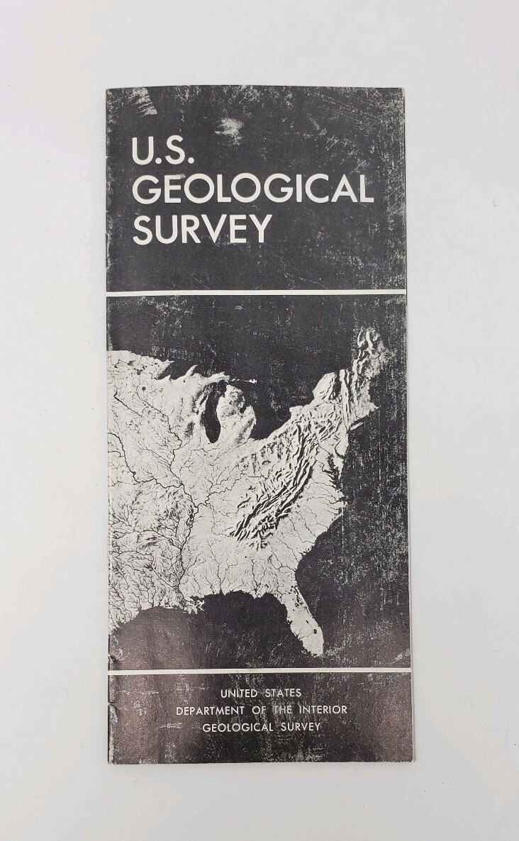 1967 United States Geological Survey Vintage Brochure – USGS – USDOI