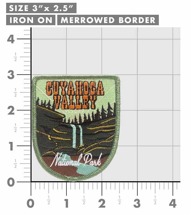 Cuyahoga Valley National Park Patch Iron-On Applique Souvenir Gift