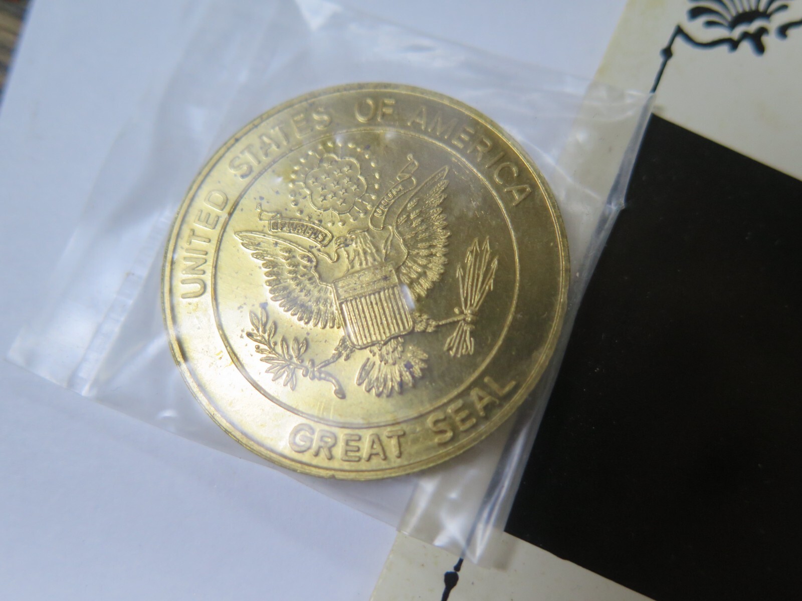 The Great Smoky Mountains National Park 1988 SOLID BRONZE COIN Charleston Mint
