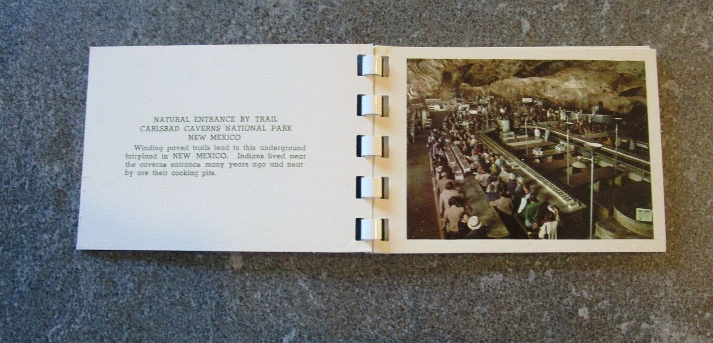 Vintage Carlsbad Caverns National Park 10 Color Ektachrome Photos -New Mexico
