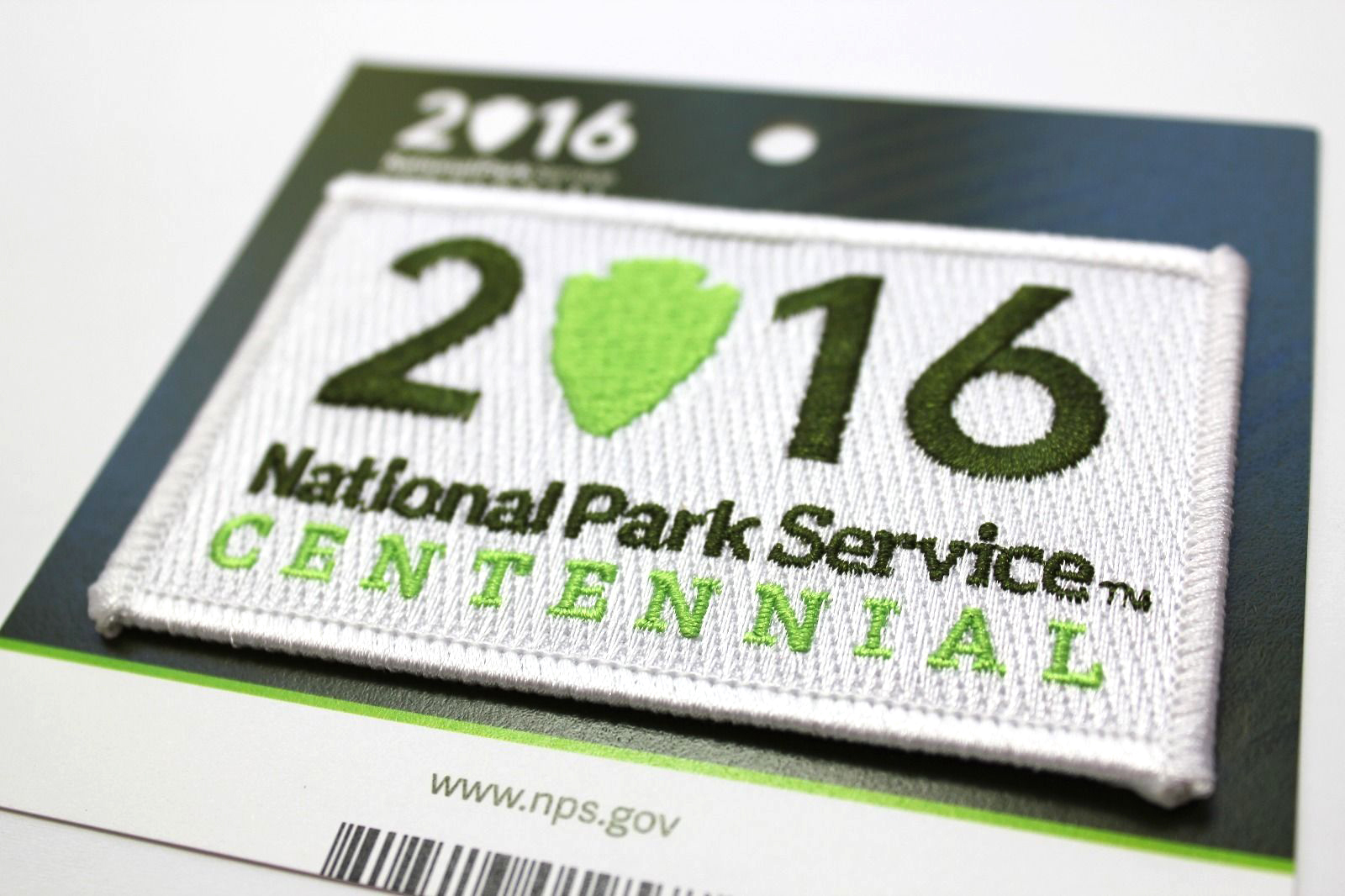 Official National Park Service Centennial Patch 2016 NPS Parks Arrowhead
