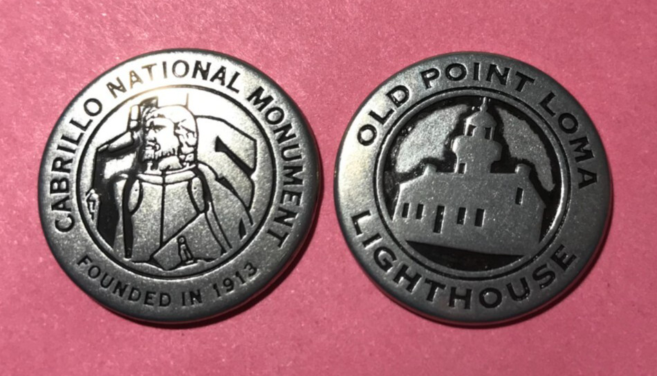 Cabrillo National Monument Collectible Token