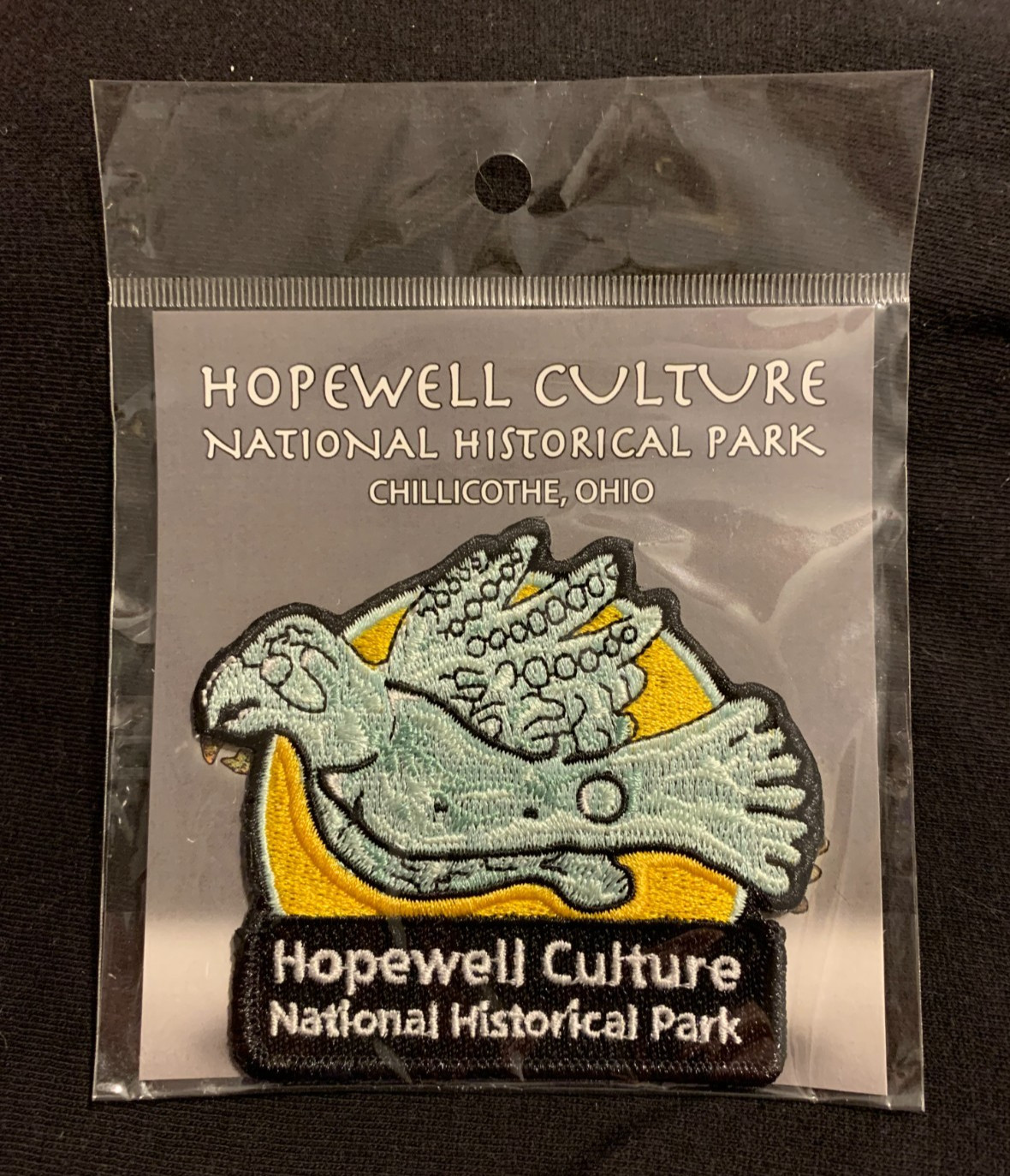 HOPEWELL CULTURE NATIONAL HISTOICAL PARK Embroidered Iron-On Patch