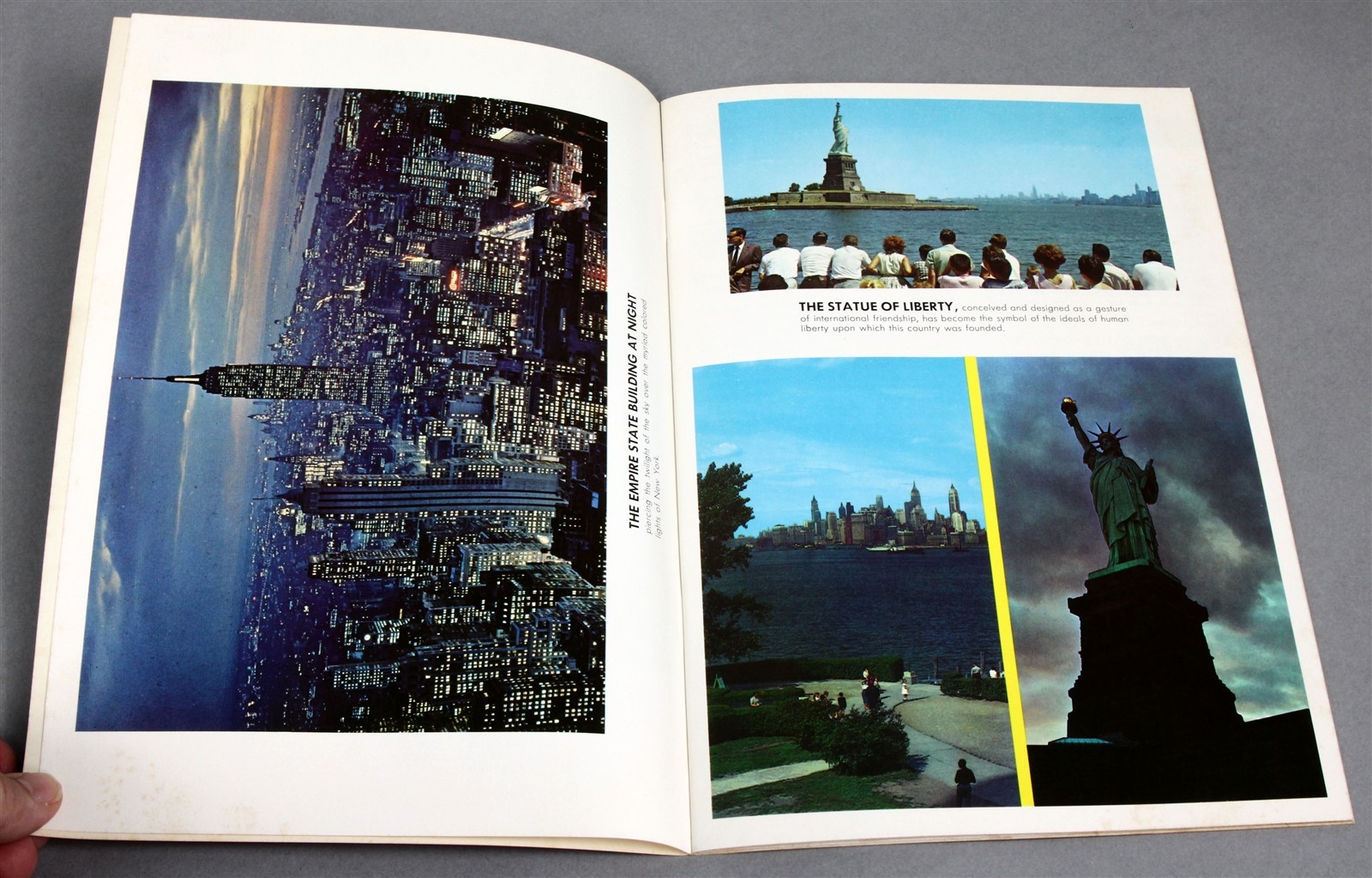 1970 NESTERS NEW YORK in Color in Pictures in Design Maps Guide Book Souvenir