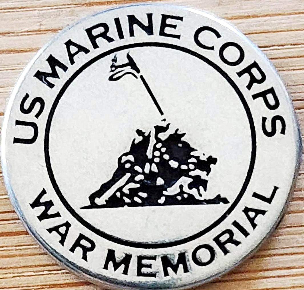 NEW LISTING – US MARINE CORPS WAR MEMORIAL – NATIONAL PARK TYPE TOKEN