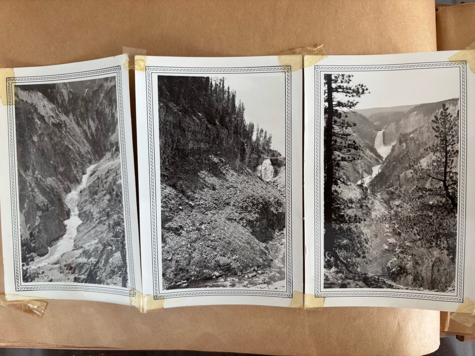 “My Western Trip” National Park 1940 Travel Journal with Postcards & Photos