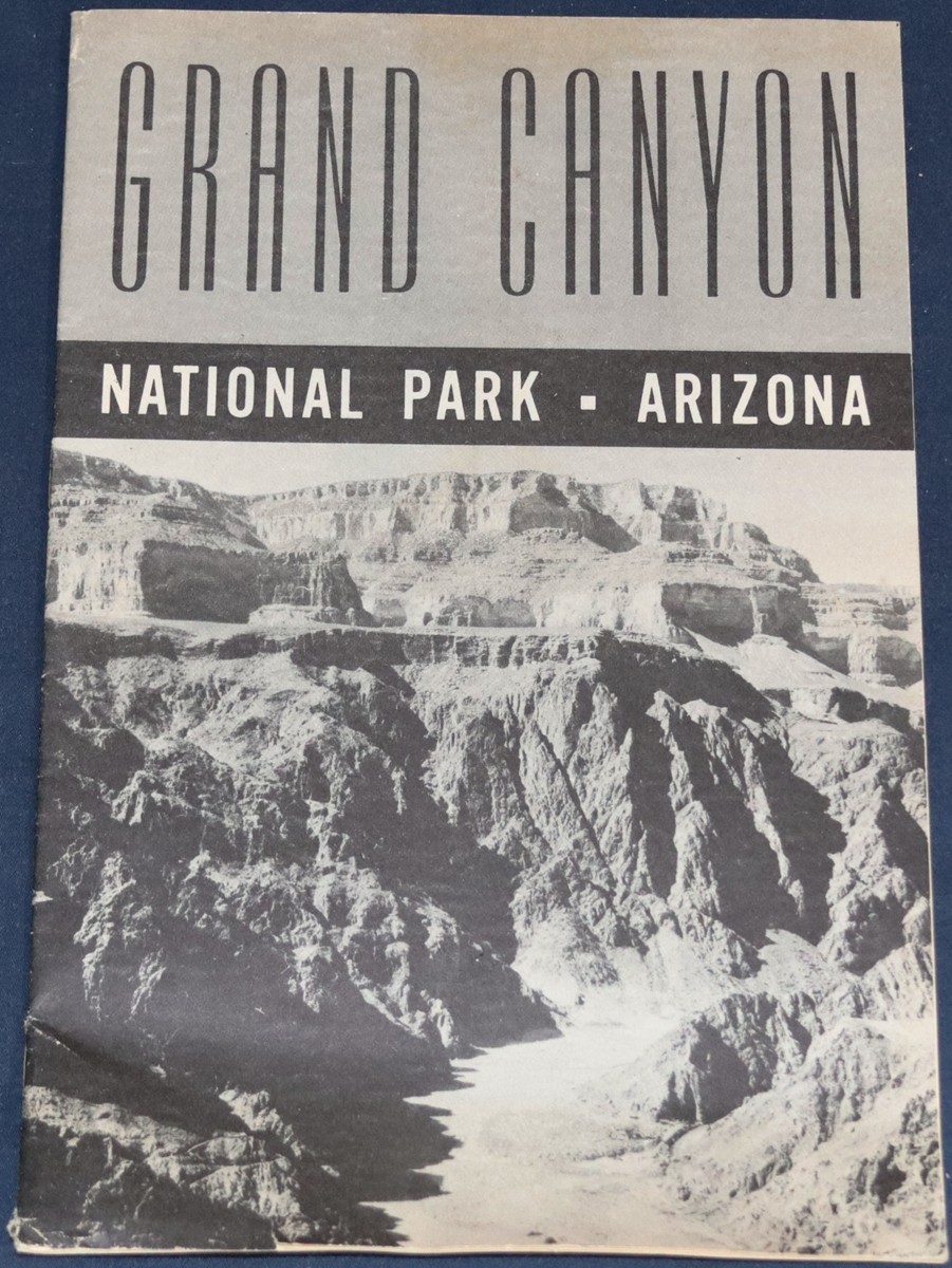 1942 Grand Canyon National Park, AZ Booklet – U.S. Government