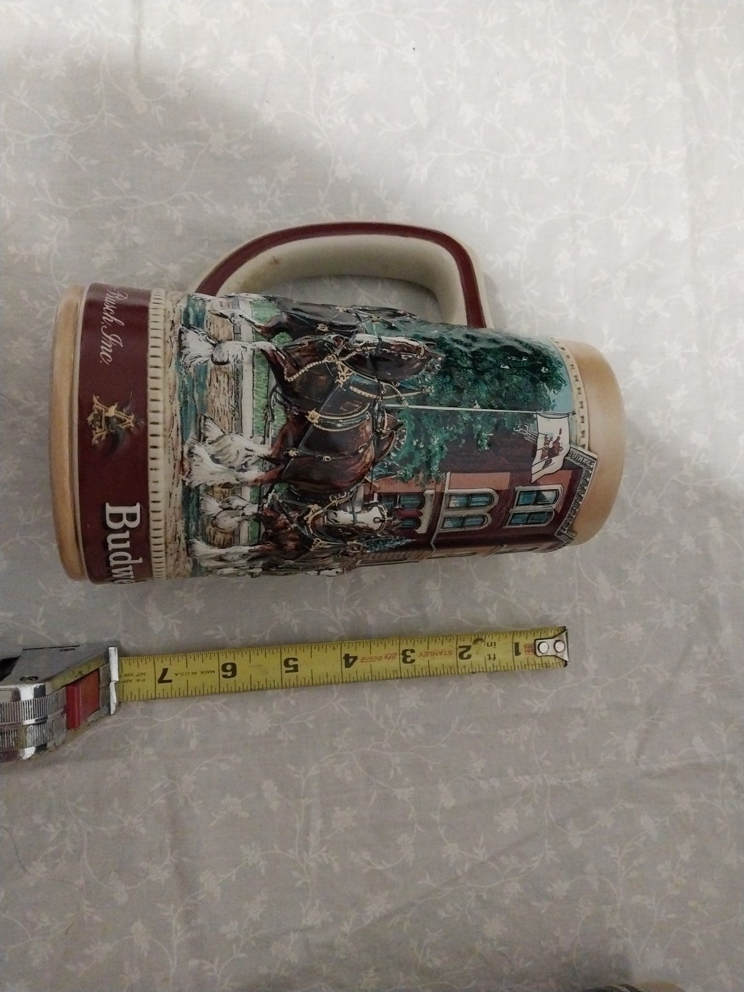 National Historical Landmark Series Anheuser Busch Steins Set Of 4 With Display