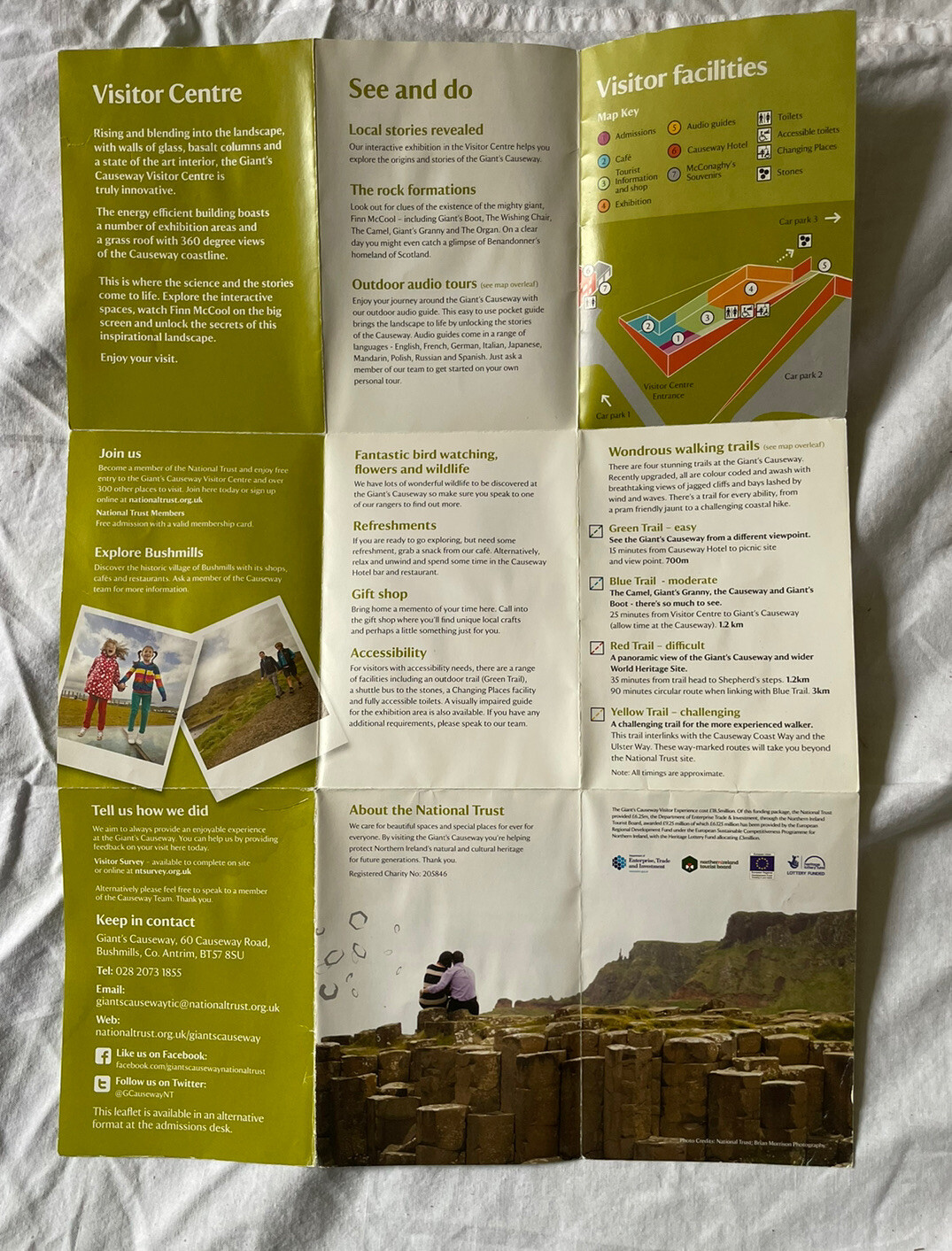 National Trust Giants Causeway Shaped by Imagination Book Ireland Souvenir