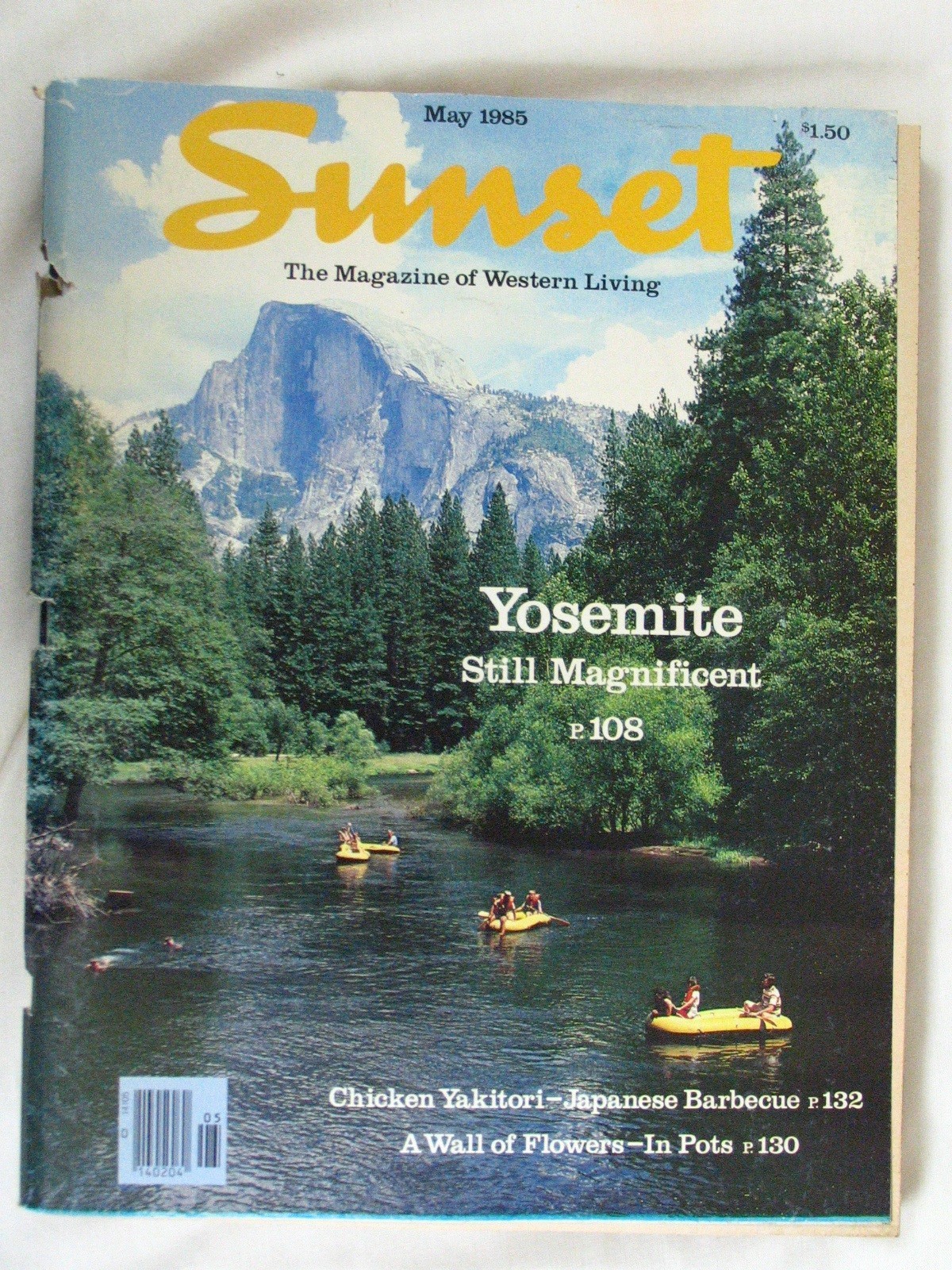 Vtg Yosemite National Park Magazines Books Calendar Paper Bag Information Guides