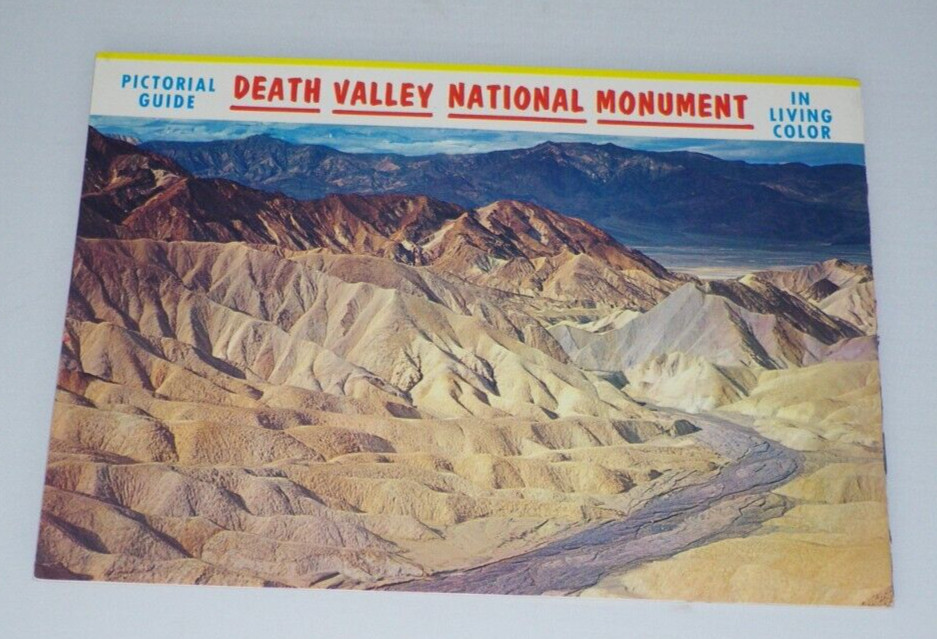 Death Valley National Monument Your Pictorial Guide Color Photo Book 1963