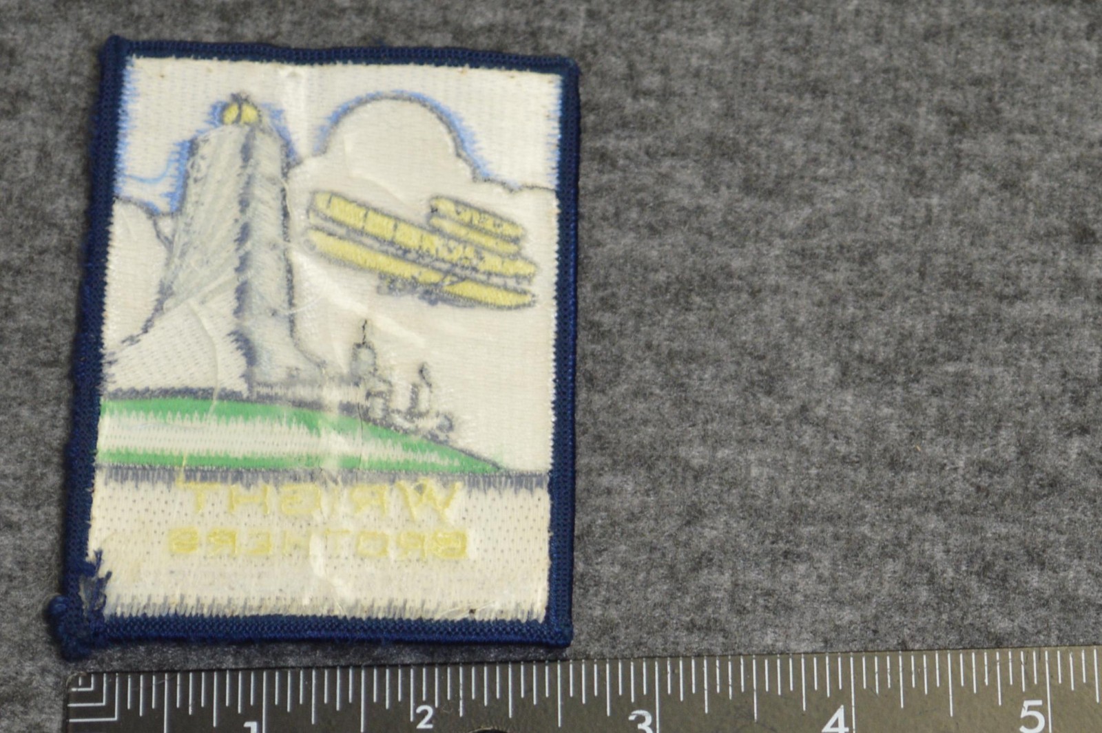 Wright Brothers National Memorial Rectangular Patch North Carolina Flight