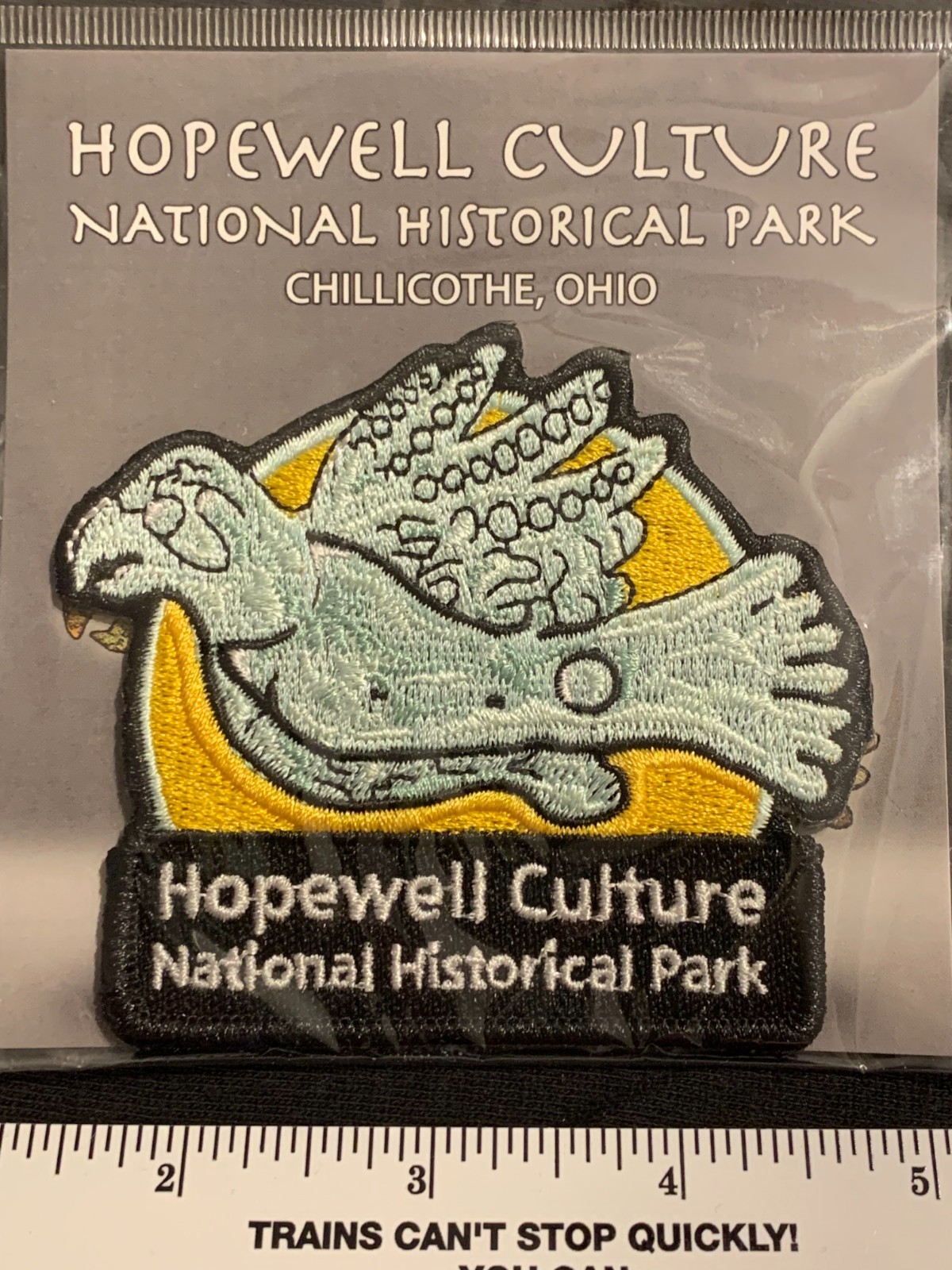 HOPEWELL CULTURE NATIONAL HISTOICAL PARK Embroidered Iron-On Patch