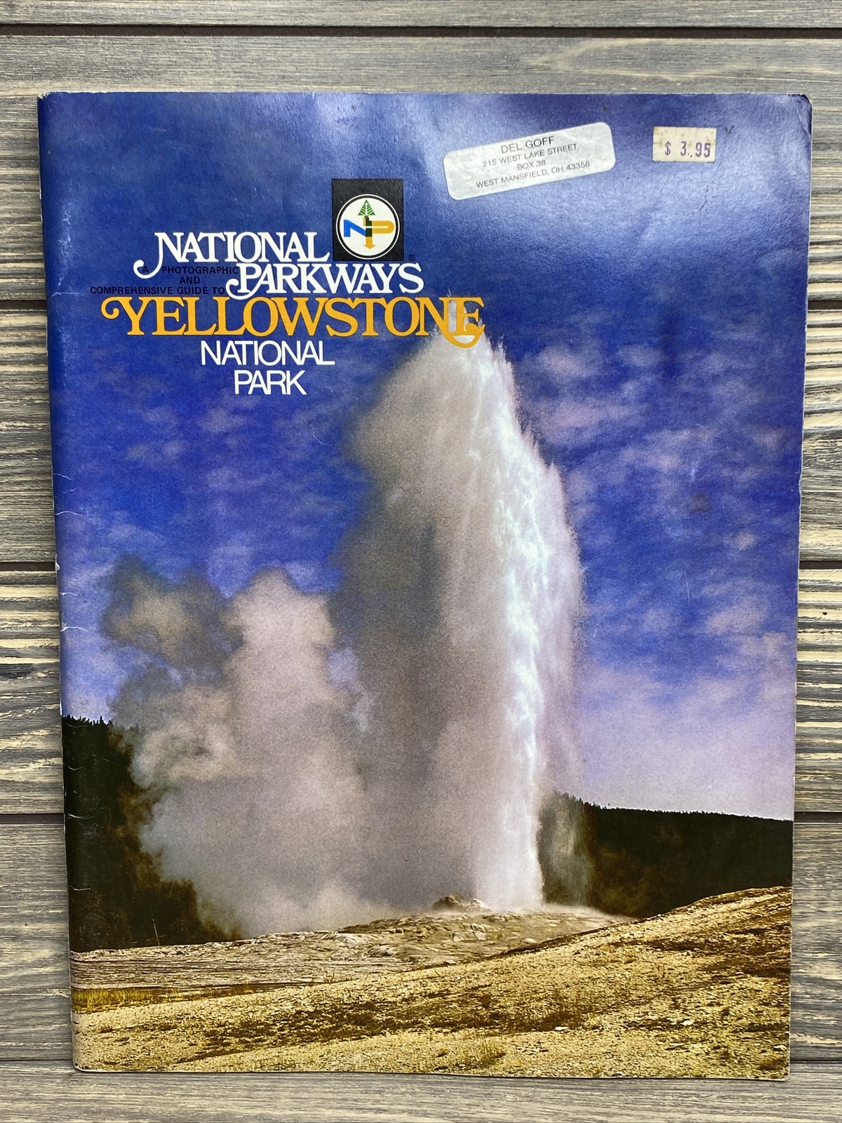 Vintage Souvenir Travel Brochure Yellowstone National Park