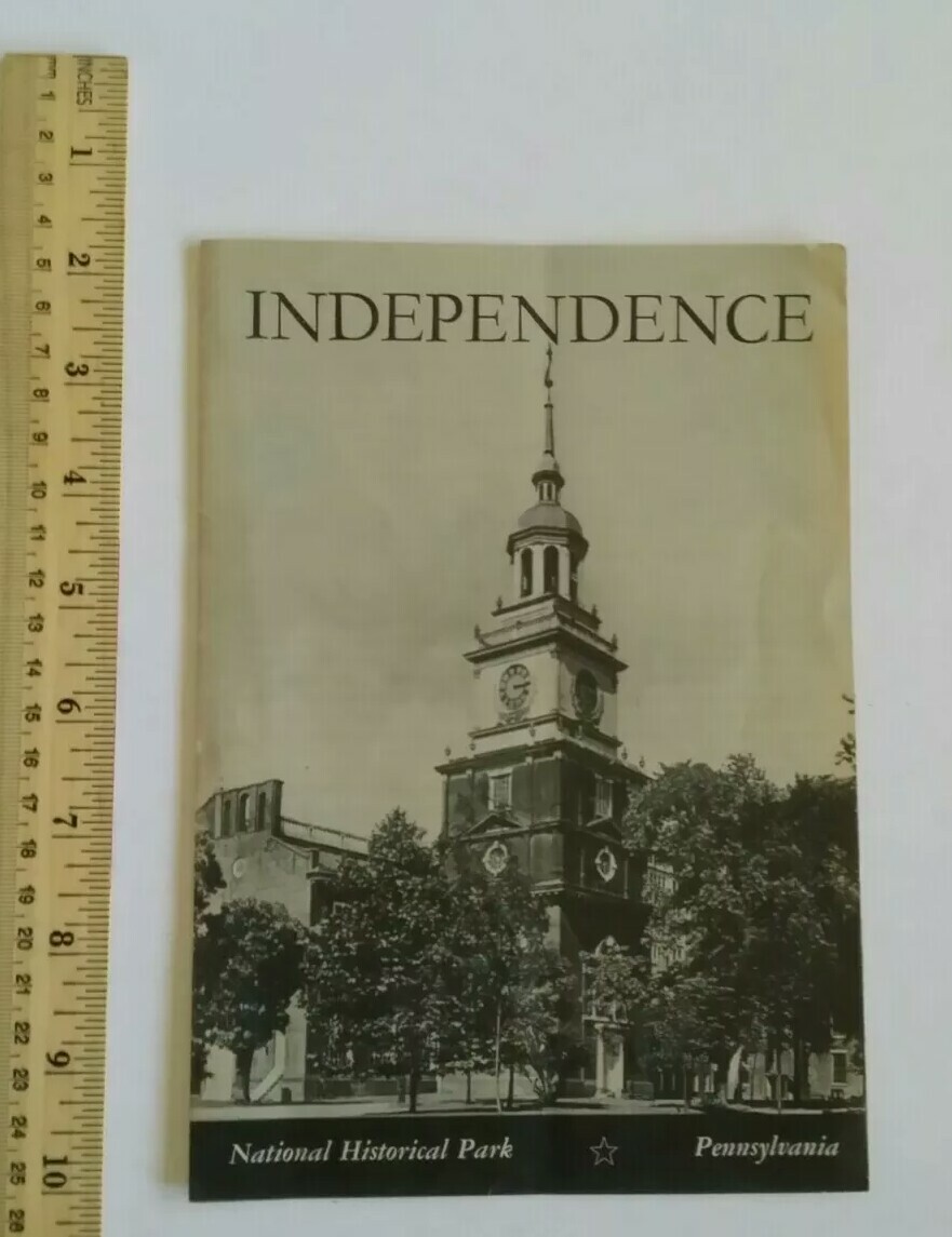 1956 – INDEPENDENCE NATIONAL HISTORICAL PARK Pennsylvania – Souvenir Pamphlet