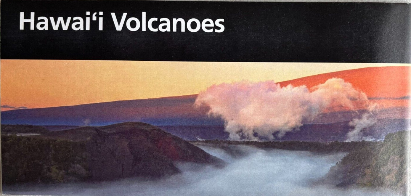 2026 HAWAII VOLCANOES NP – HI NATIONAL PARK SERVICE UNIGRID BROCHURE/MAP New