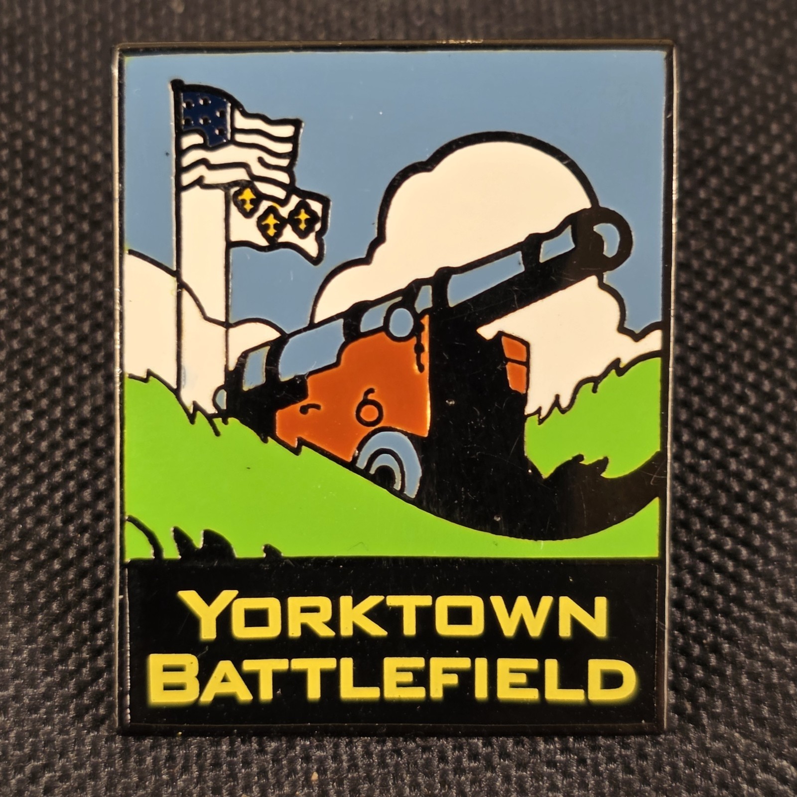 Yorktown Battlefield Colonial National Historical Park Virginia Lapel Pin