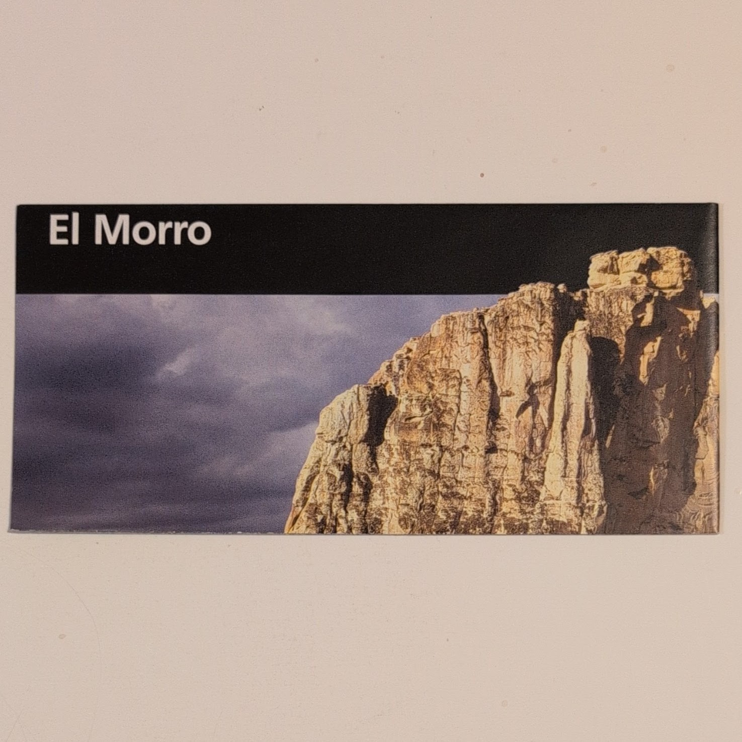 El Morro New Mexico National Park Service NPS Unigrid GPO 2005 Reprint 2005