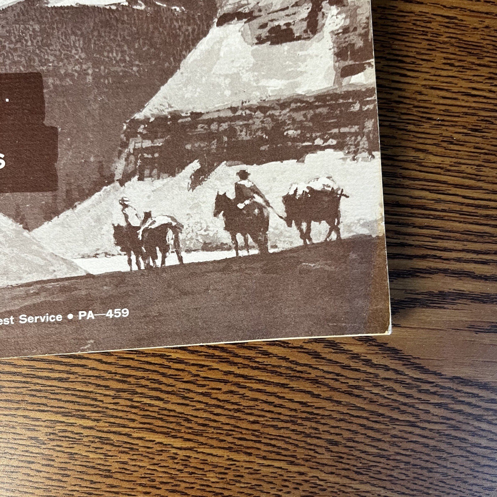 1961 NATIONAL FORESTS OF PA- U.S. DEPT. OF AGRICULTURE, PA 459