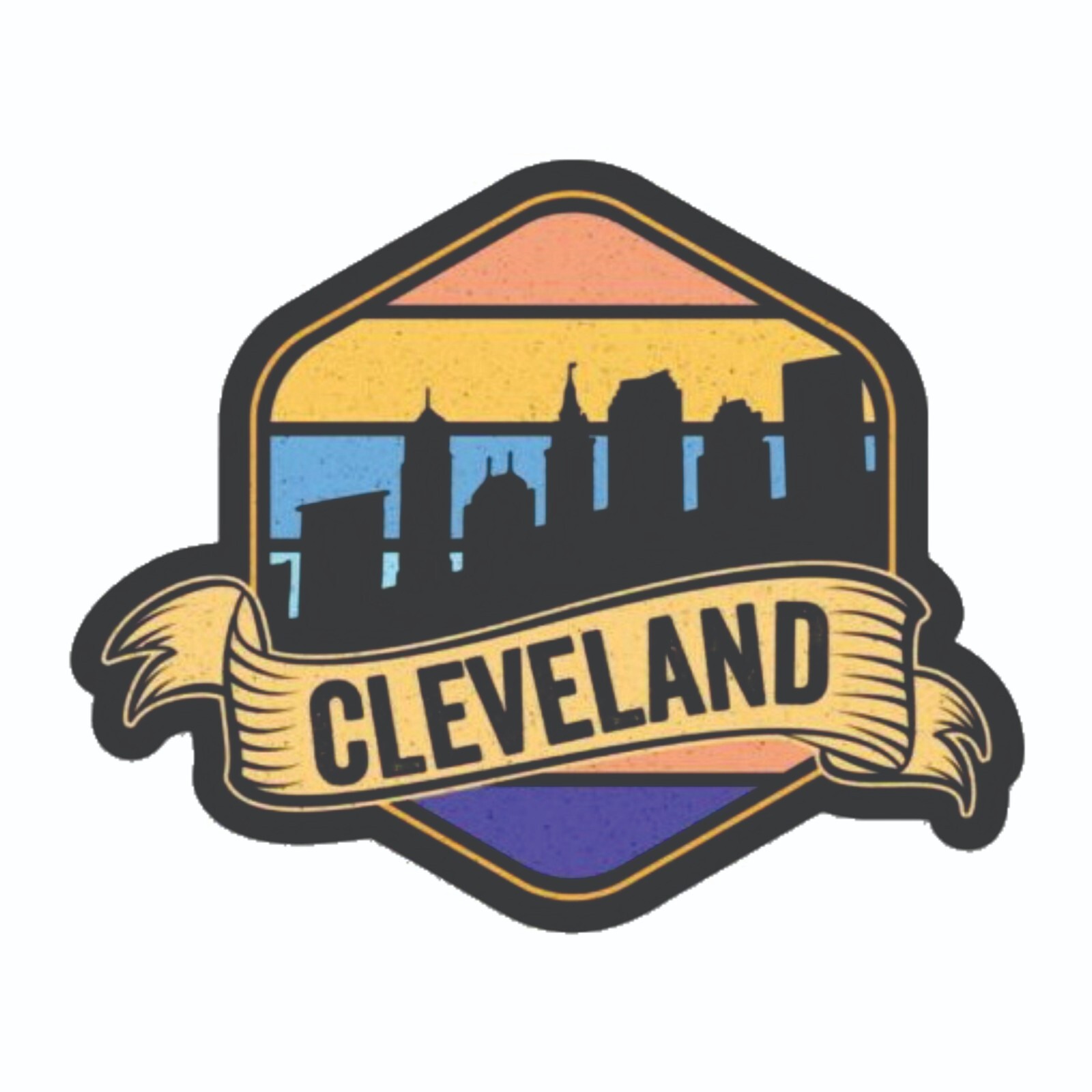 Cleveland Ohio Sticker Decal Bumper Sticker