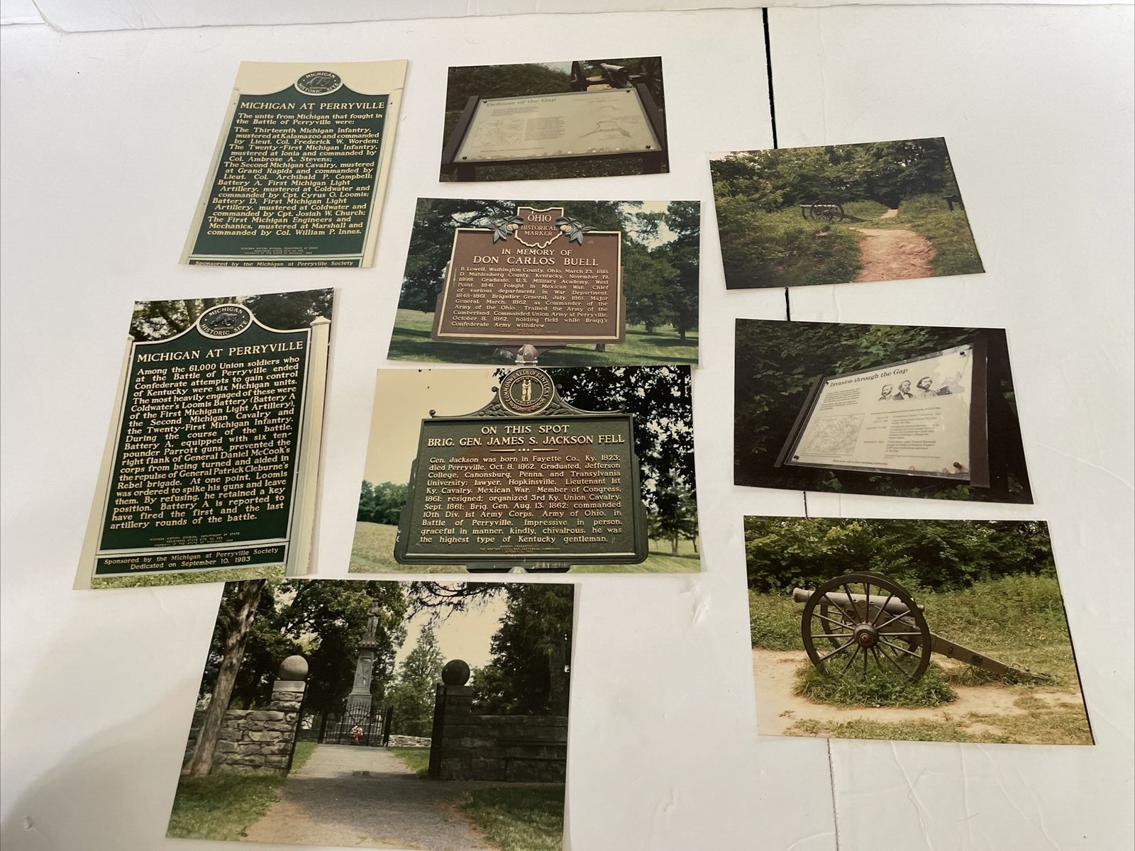 Vintage Personal Photographs From 1985 & 1990 Perryville Cumberland Gap War 80’s