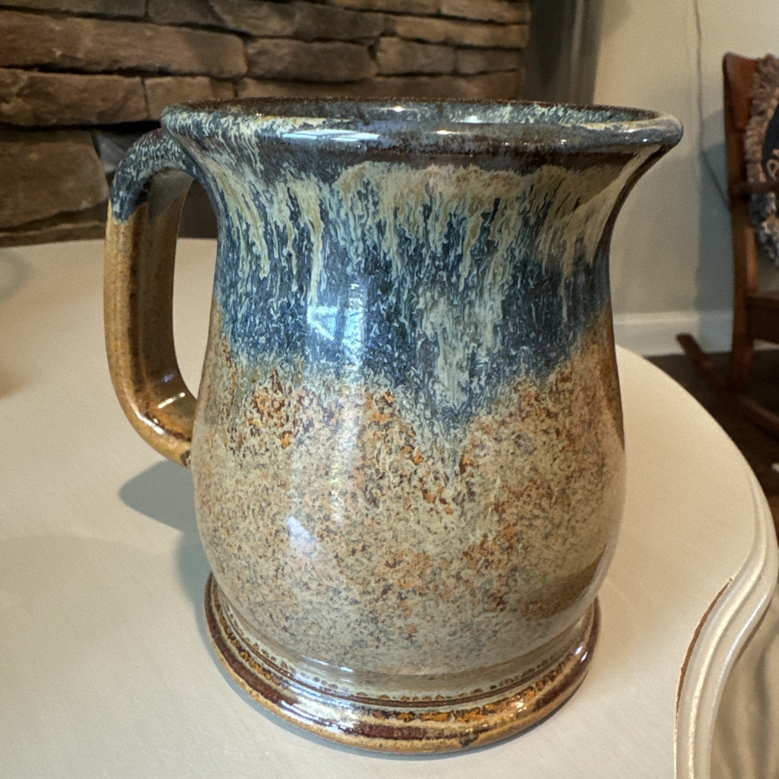 Vintage Abraham Lincoln Birthplace National Park Stoneware Coffee Mug Kentucky
