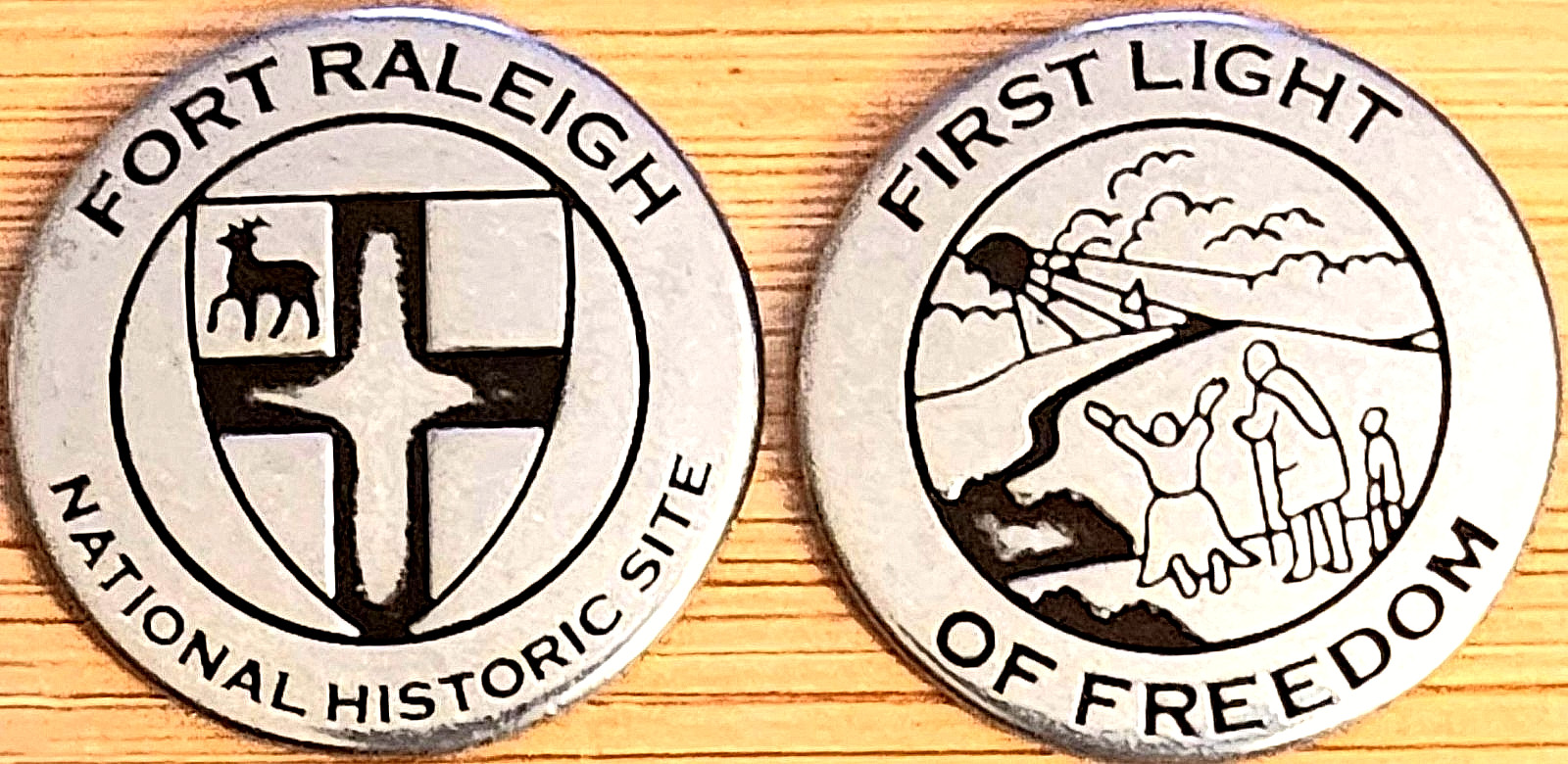 FORT RALEIGH NATIONAL HISTORIC SITE – PARK TOKEN – NORTH CAROLINA