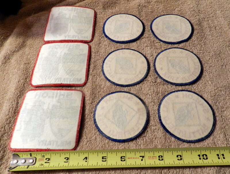 1972 SHILOH Military Trail Battlefield Trek National Park Centennial 9 PATCH LOT