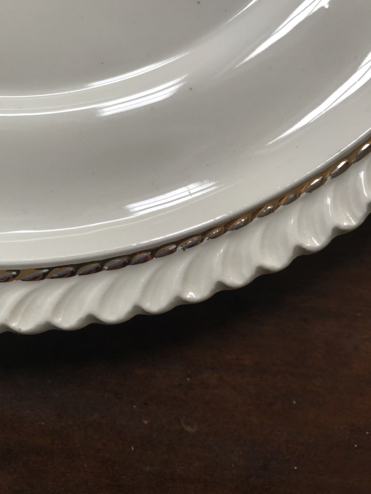 VINTAGE B&B YELLOWSTONE NATIONAL PARK OLD FAITHFUL SOUVENIR CHINA PLATE 10 1/14″