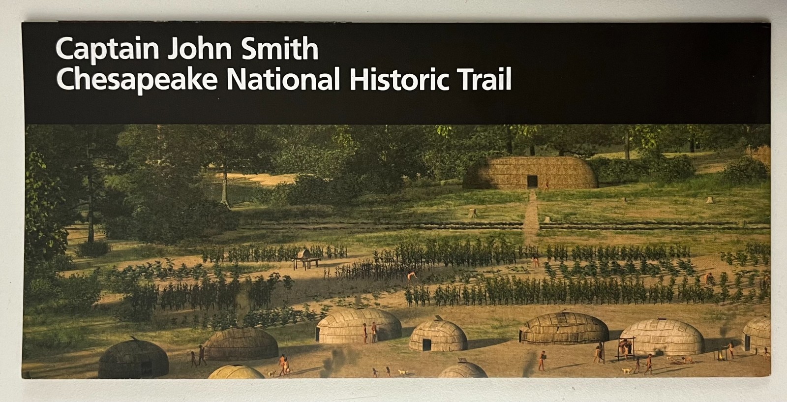 2010s Captain John Smith Chesapeake National Historic Trail NPS Travel Brochure
