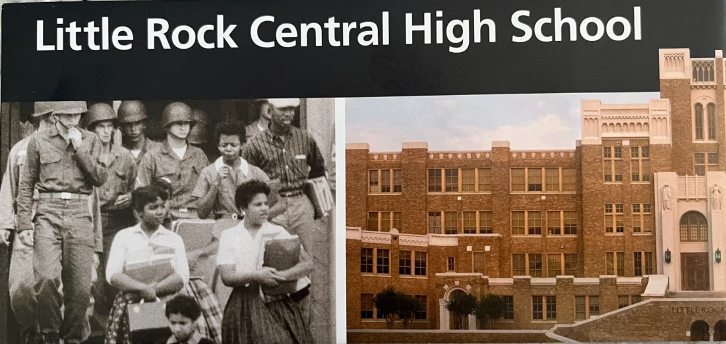 LITTLE ROCK CENTRAL HIGH SCHOOL NATIONAL PARK SERVICE UNIGRID BROCHURE GPO 2024