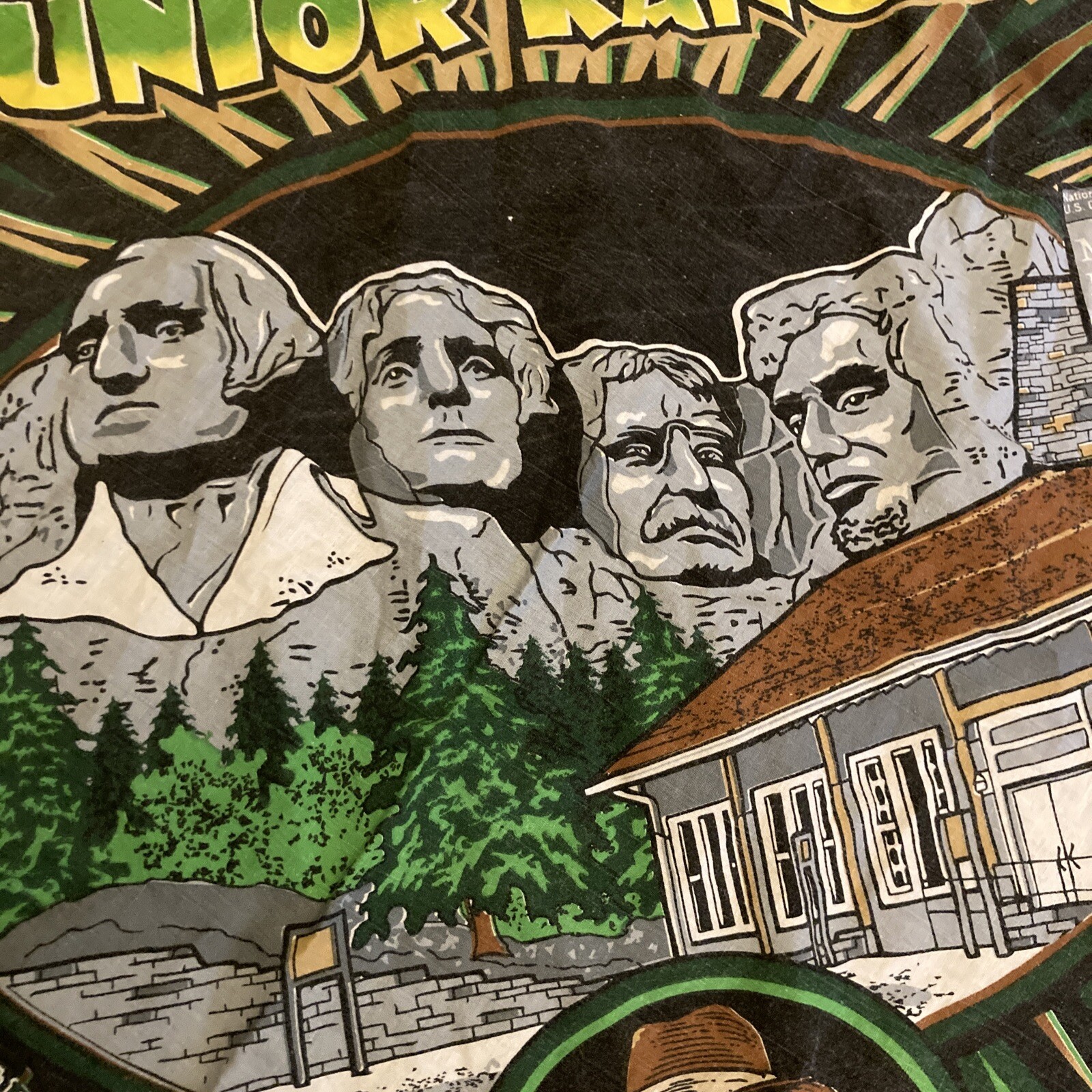 Mount Rushmore National Memorial Monument Junior Ranger Scarf
