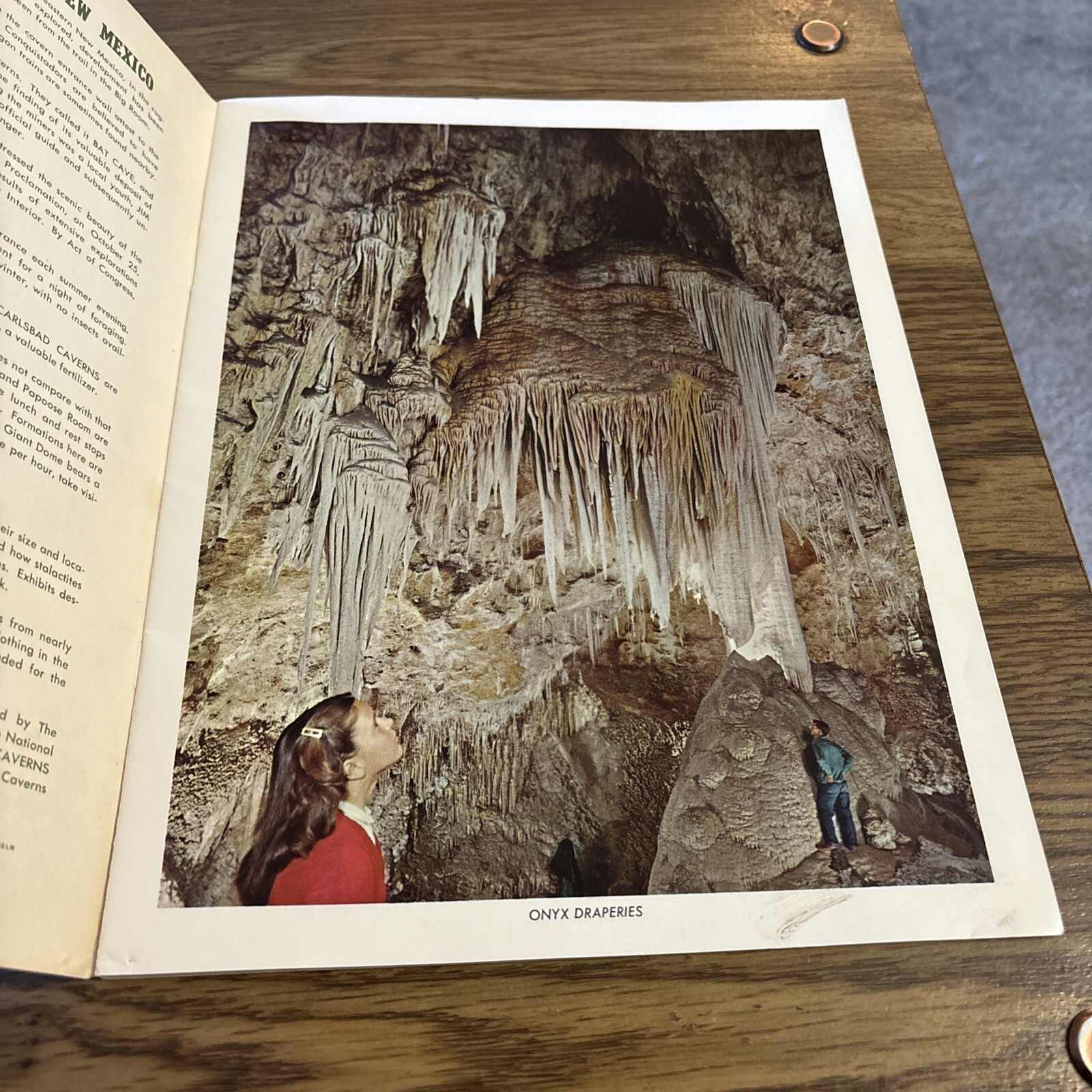 Carlsbad Caverns National Park New Mexico Souvenir Book 1968