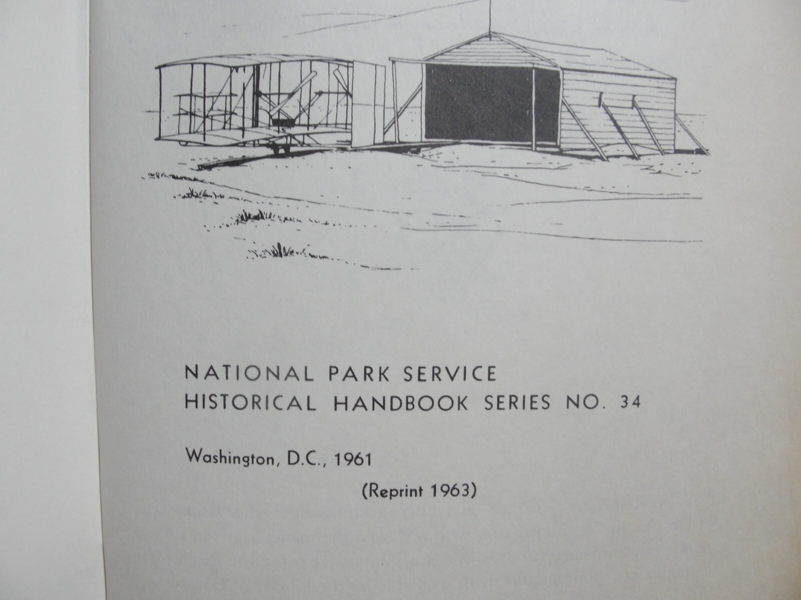 Wright Brothers National Park Service Historical Handbook Series No. 34