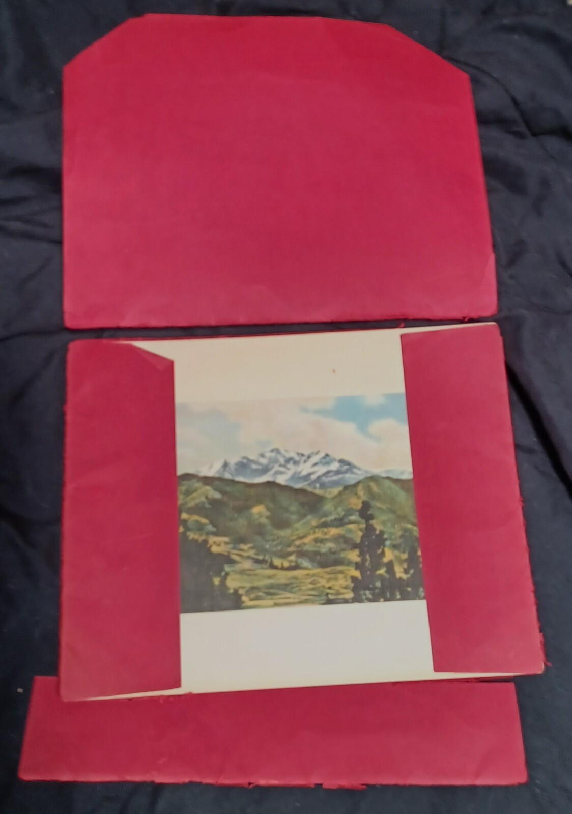 Vintage 1920s Haynes Souvenir Yellowstone National Park Folios Colored Prints