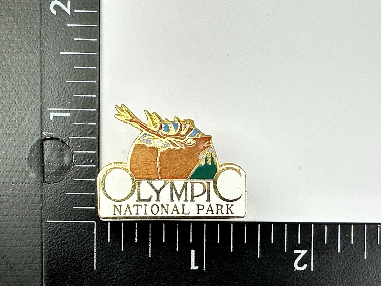 Olympic National Park Washington & Lassen Volcanic National Park Pins Lot of 2