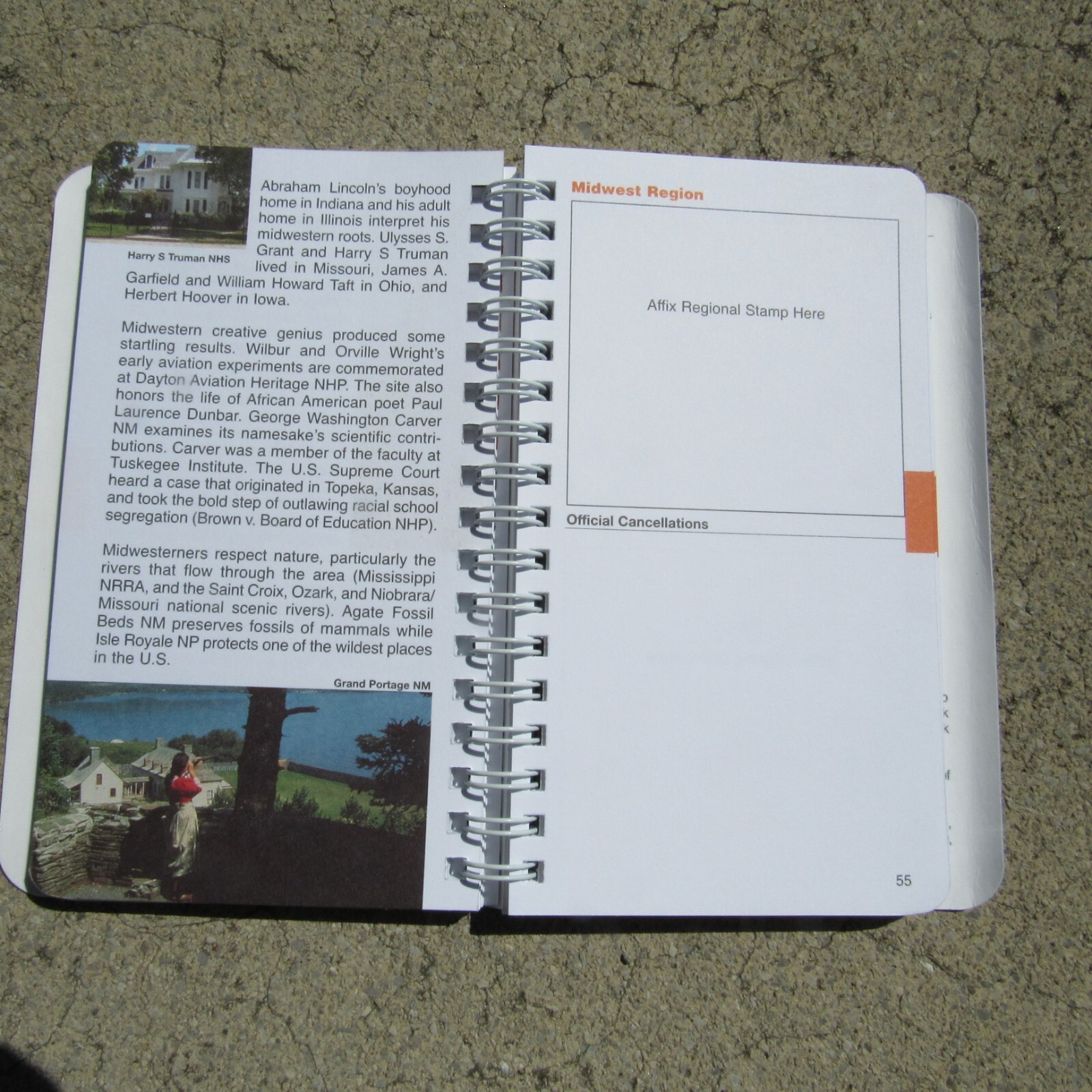 Passport to Your National Parks Stamp Souvenir Book w/ Map Great Smoky Mountains