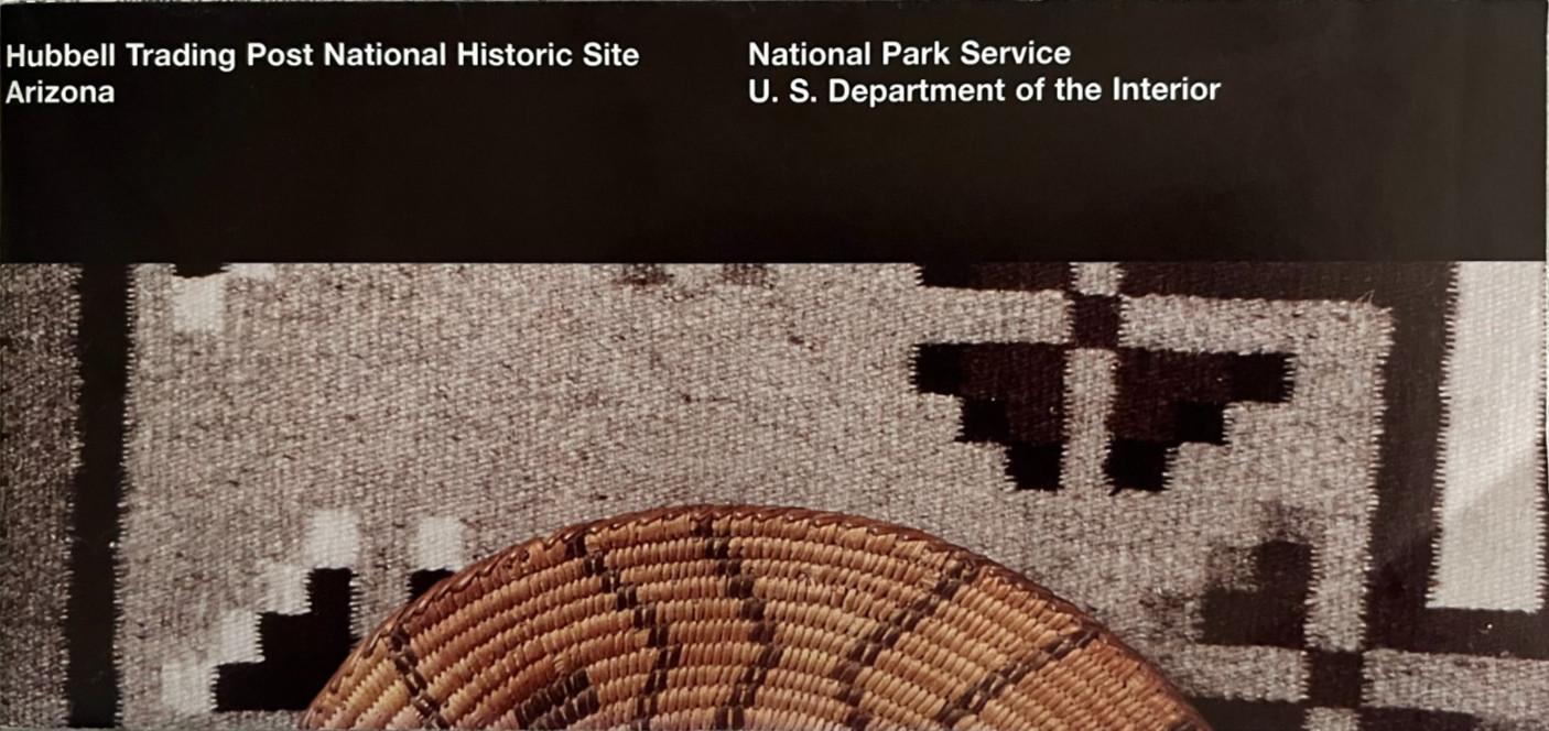 Vintage 2001 HUBBELL TRADING POST NHS NATIONAL PARK SERVICE UNIGRID BROCHURE