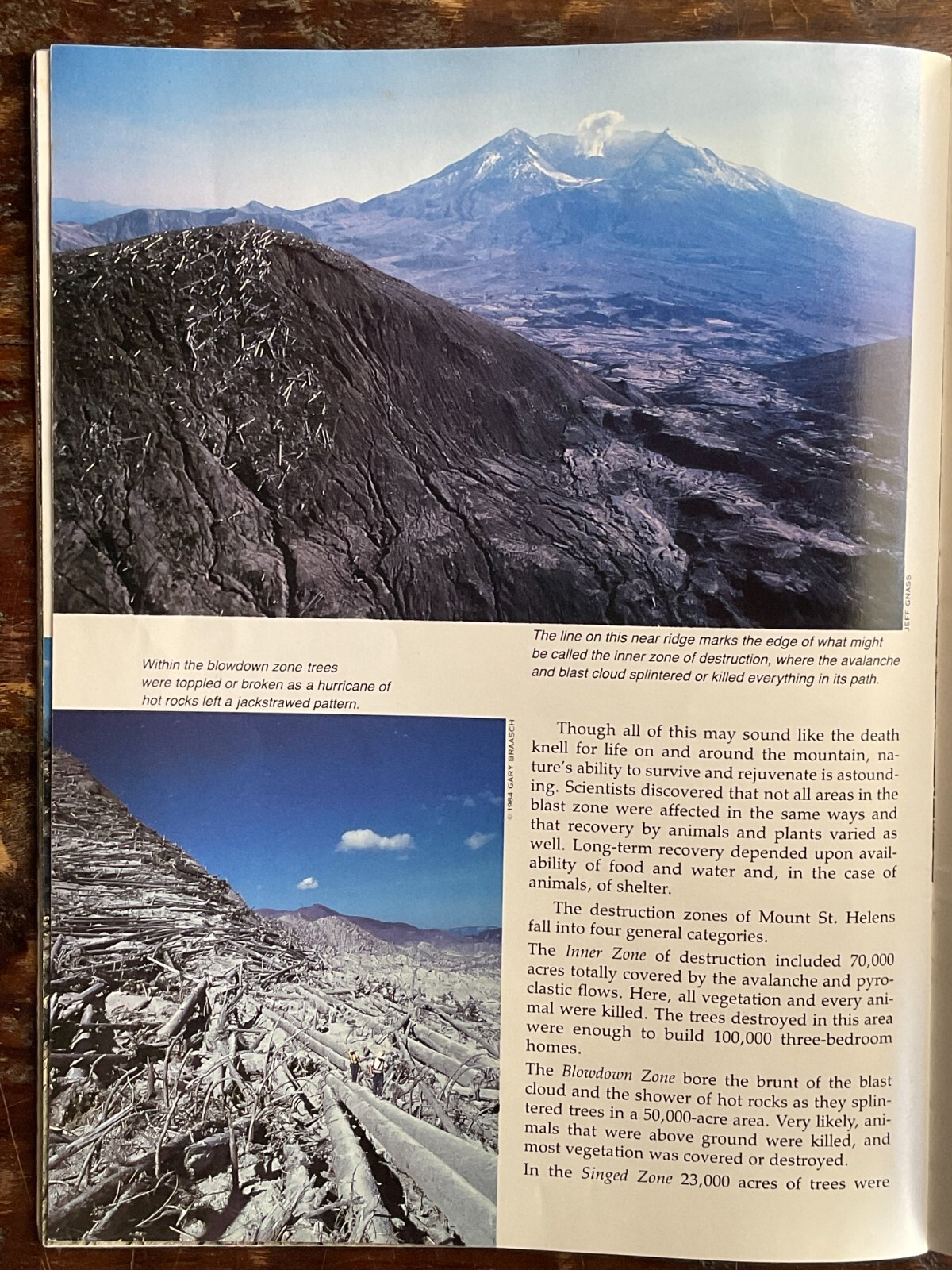 1985 Mount St. Helens: The Story Behind the Scenery by Thom Corcoran