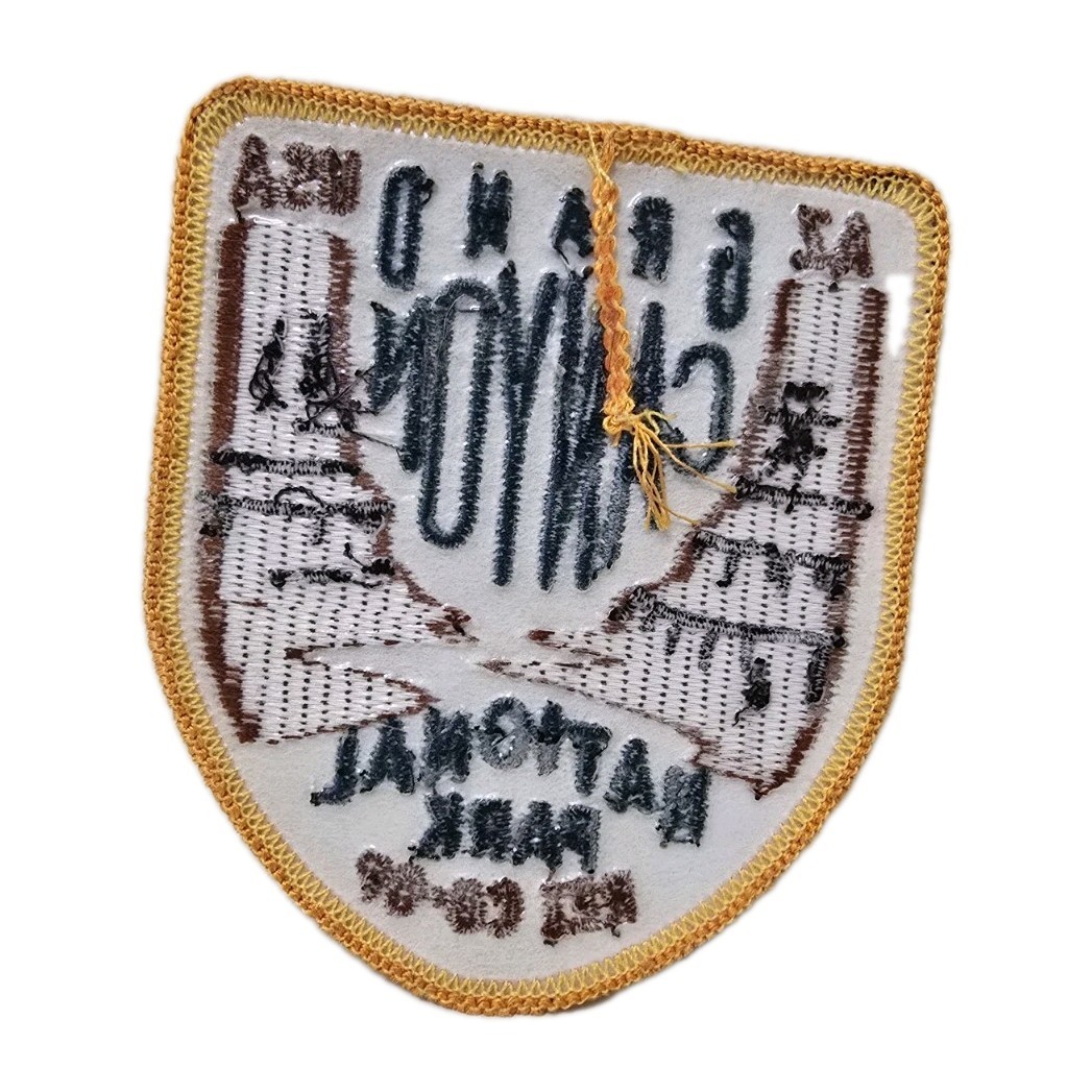 Grand Canyon National Park Iron On Patch REI 3×2.5″