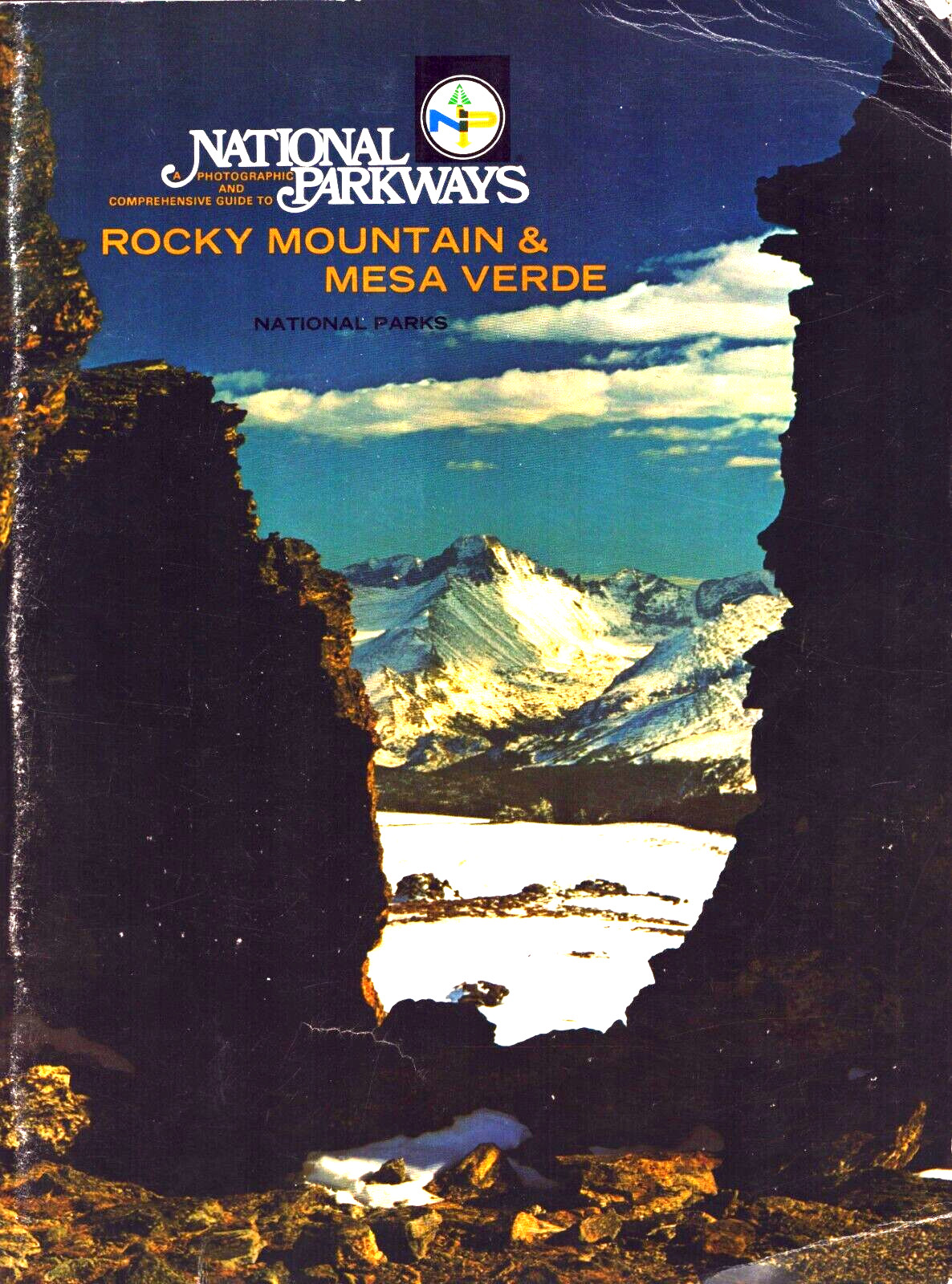 Vintage 1975 National Parkways Rocky Mountain Mesa Verde National Parks Brochure
