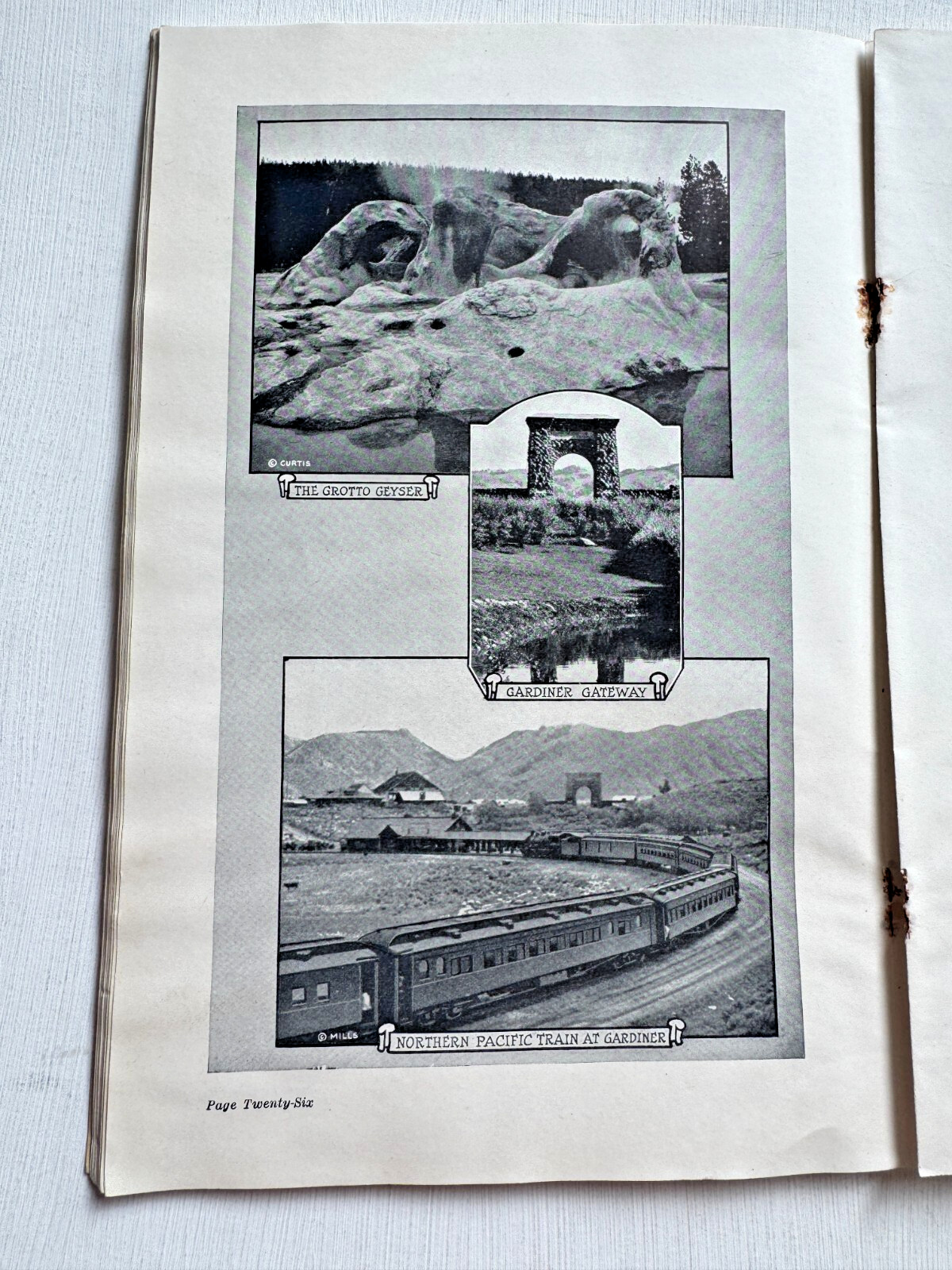1920’s Yellowstone National Park Travel Guide by Northern Pacific Railroad