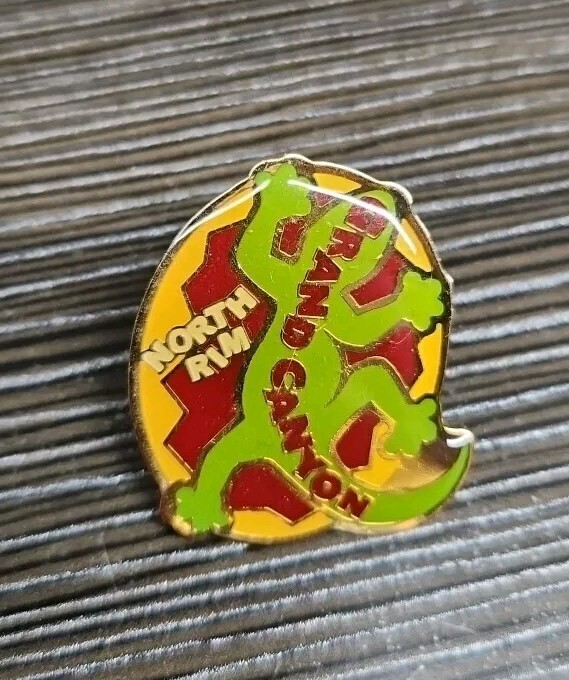 GRAND CANYON National Park North Rim Lizard PIN