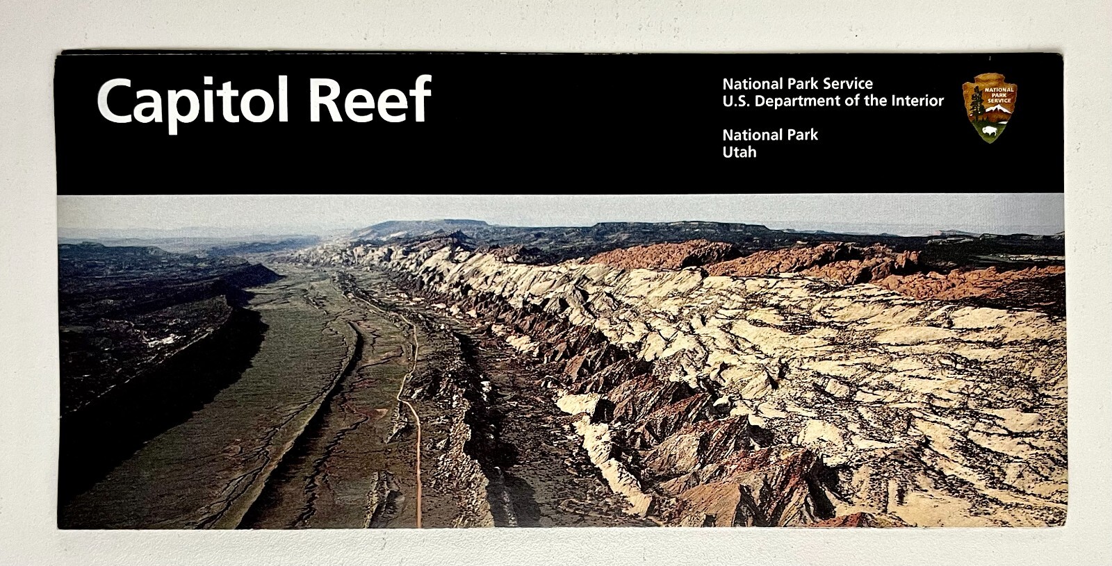 2010 Capitol Reef National Park Utah Official Government Map Guide Brochure UT