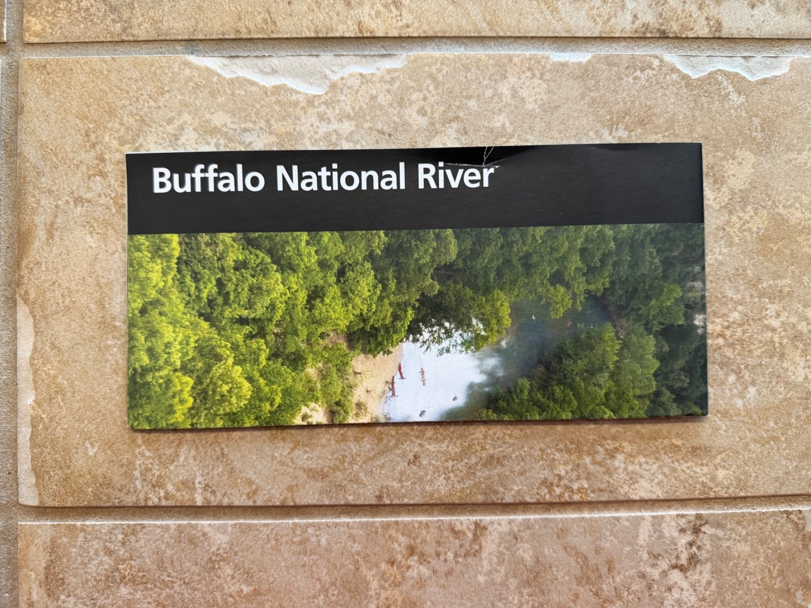 National Park Unigrid Map Buffalo National River Arkansas AR 2018
