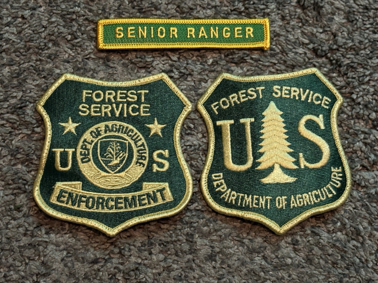 U.S. FOREST SERVICE DEPT IF AGRICULTURE PATCHES